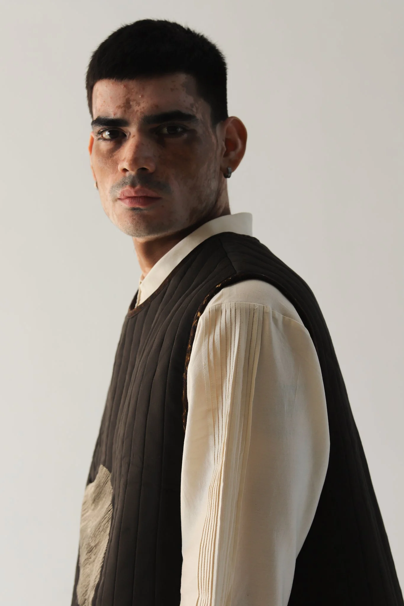 Cloud White Mens Co-ord Set - Image 2