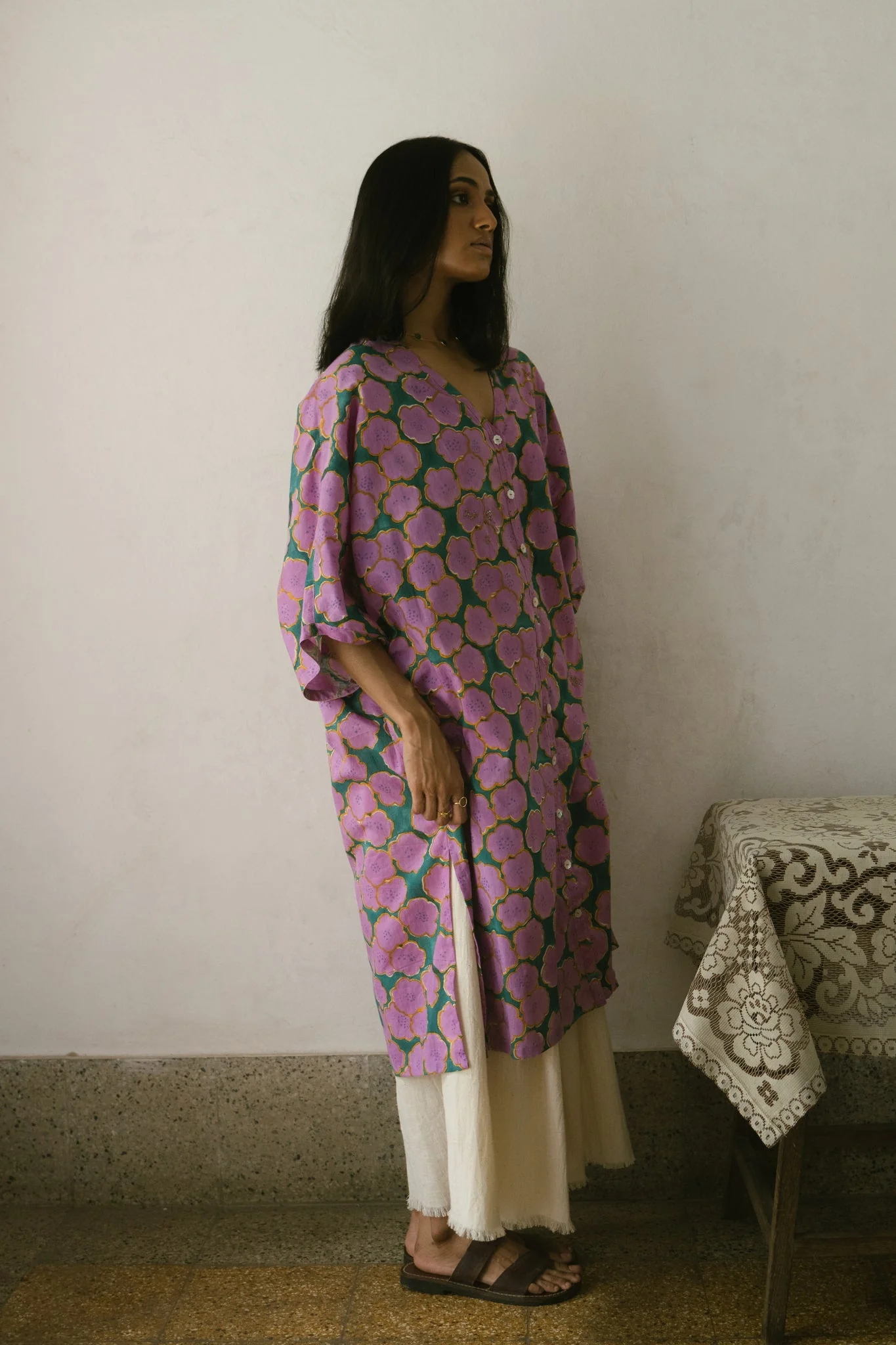 Clover Shirt Dress - Image 3