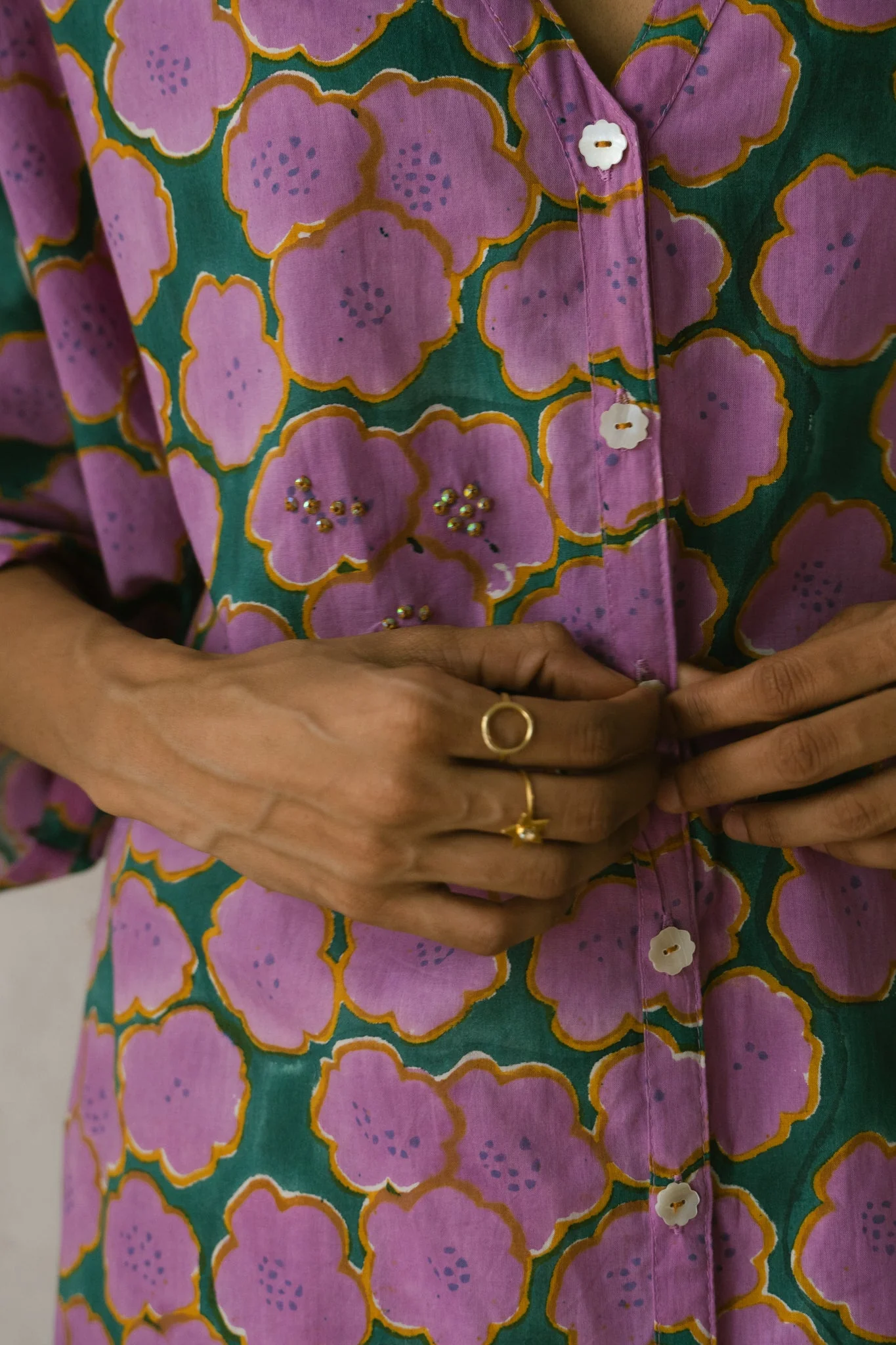 Clover Shirt Dress - Image 5