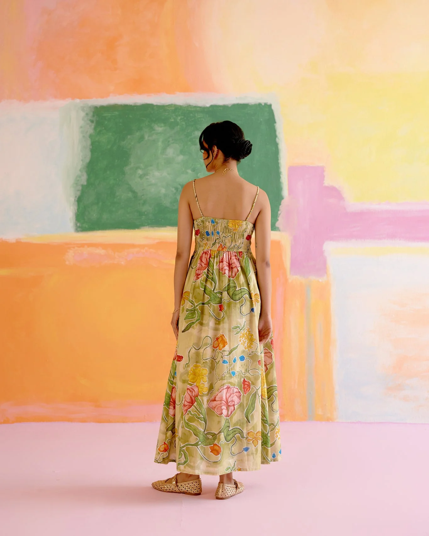 Como Maxi Dress in Le Jardin Print - Image 7
