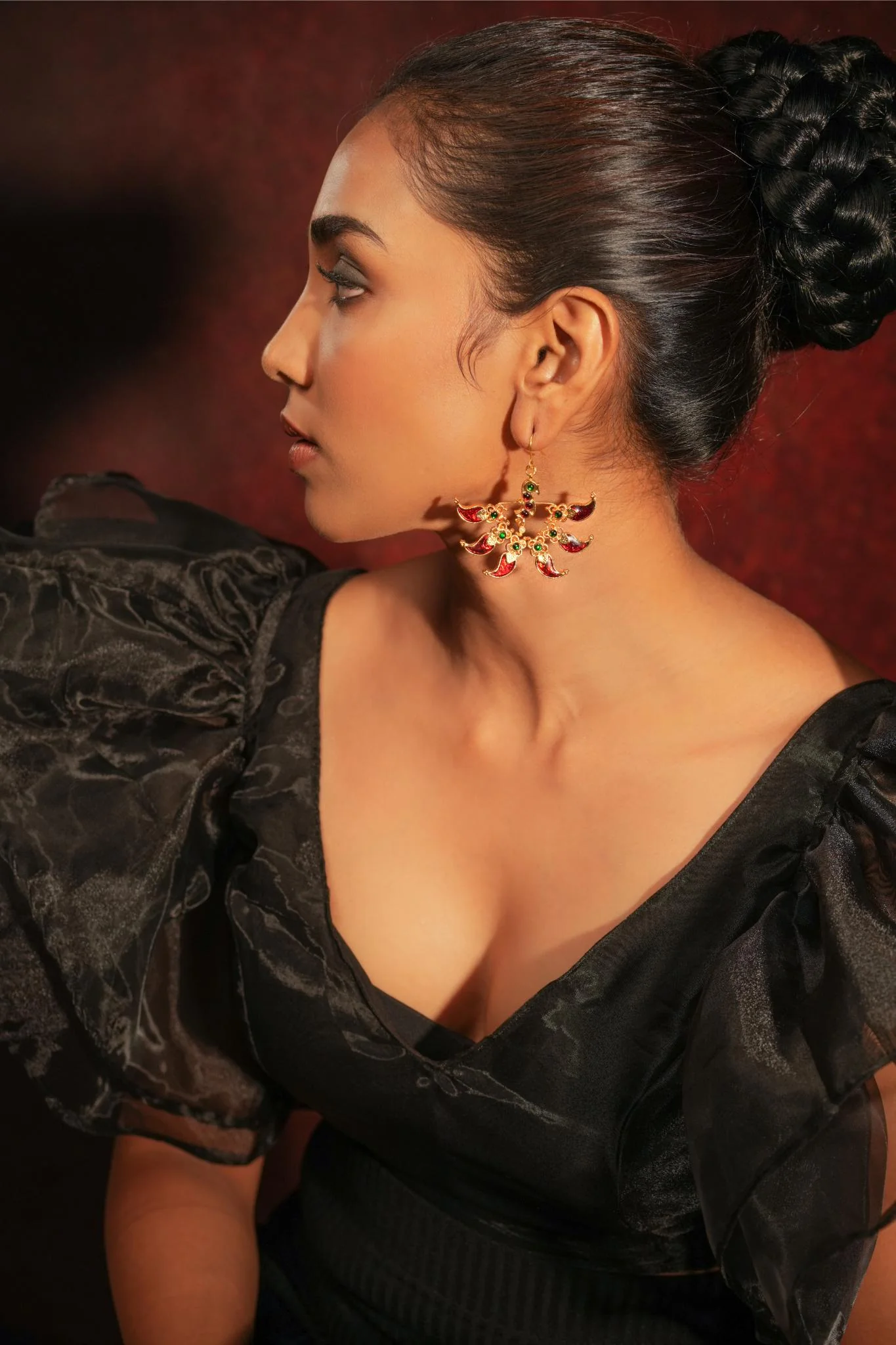 Contemporary Maanga Earring - Image 3