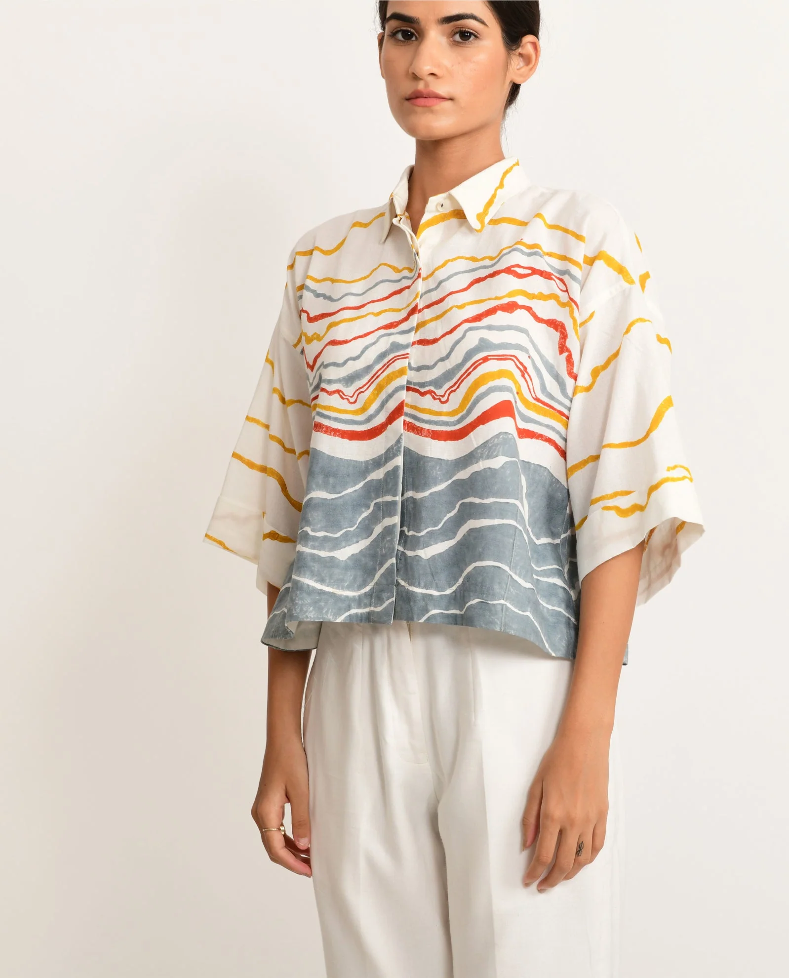 Crested Crop Top