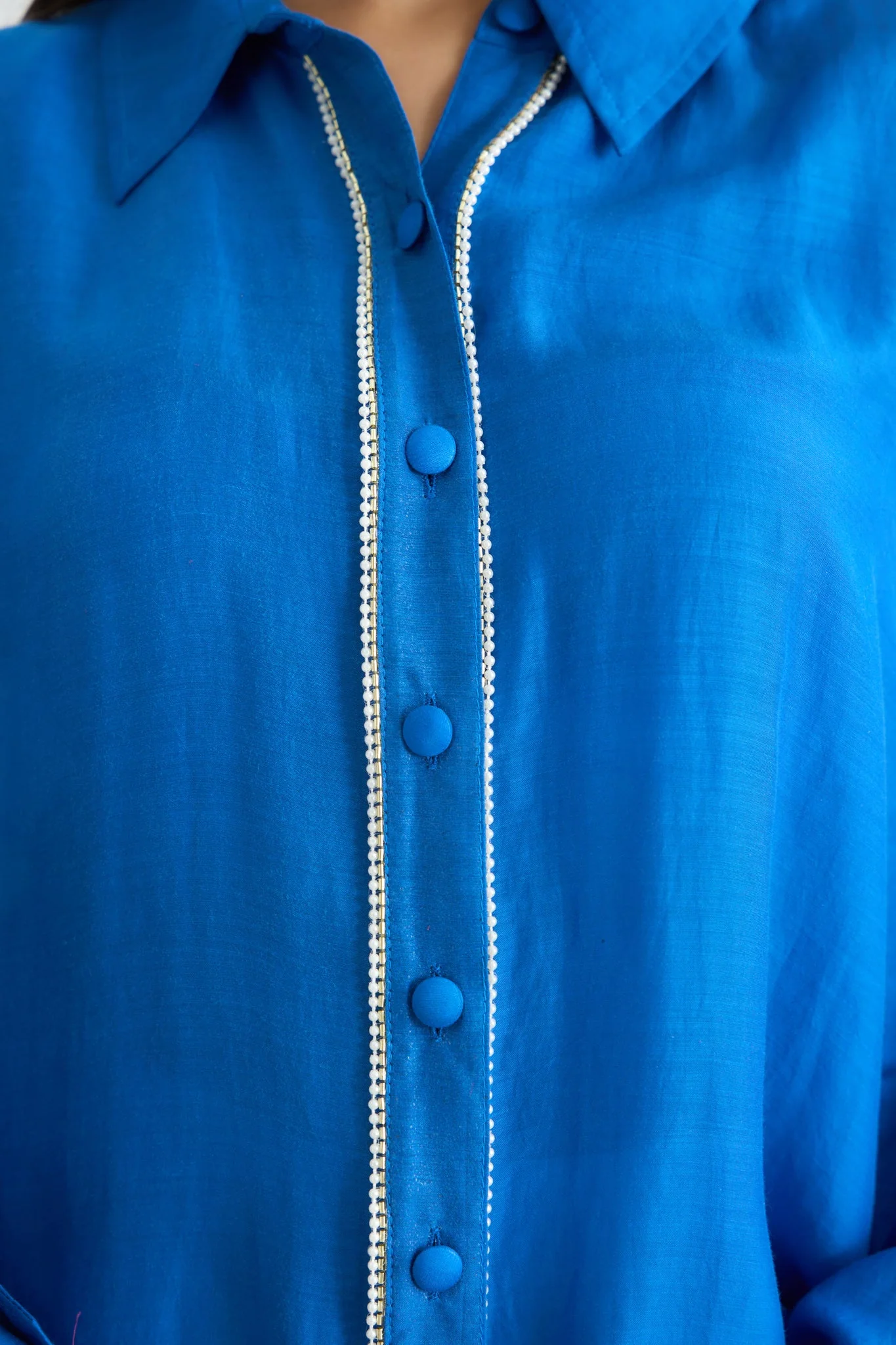 Daffodil Co-ord Set - Blue - Image 2