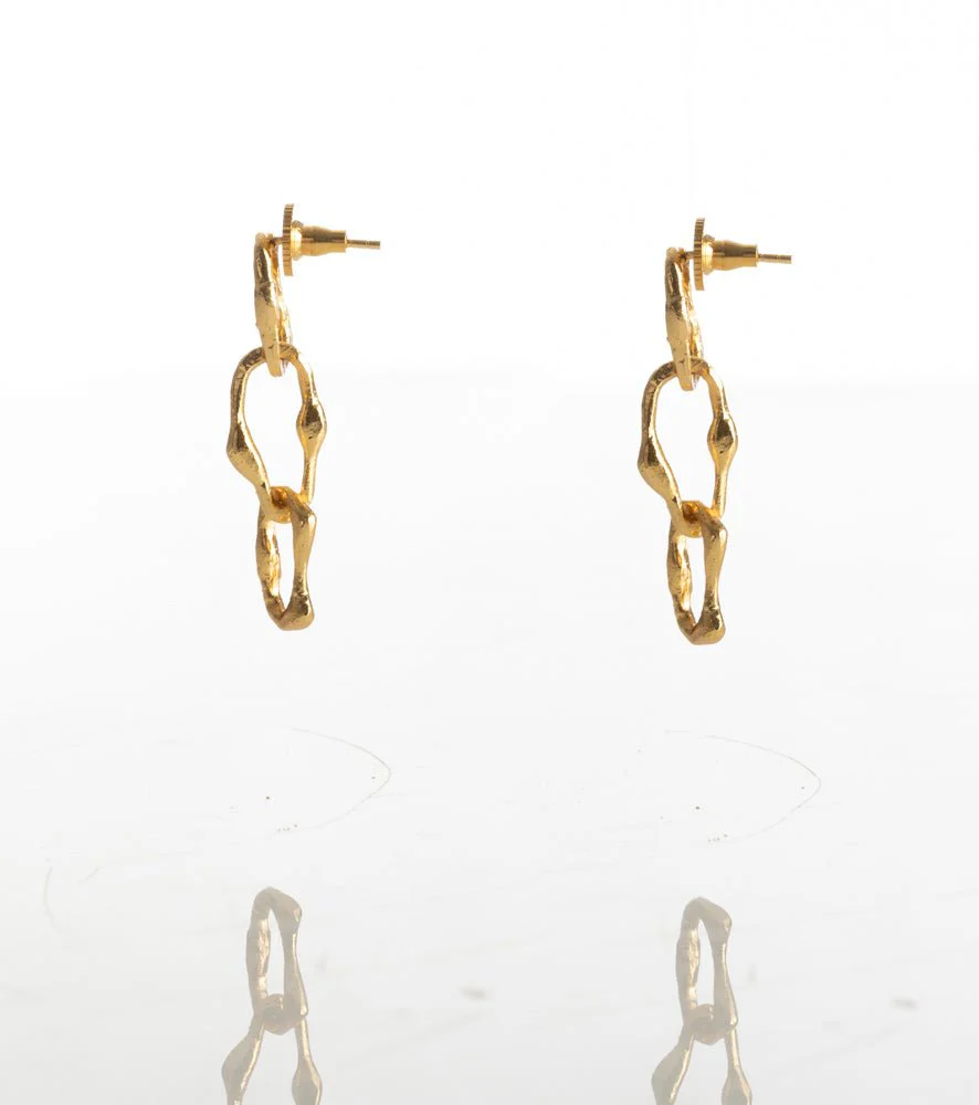Dawn Triple Link Earings - Image 3