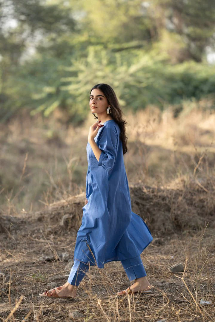 Deep Sky Kurta Set - Image 3