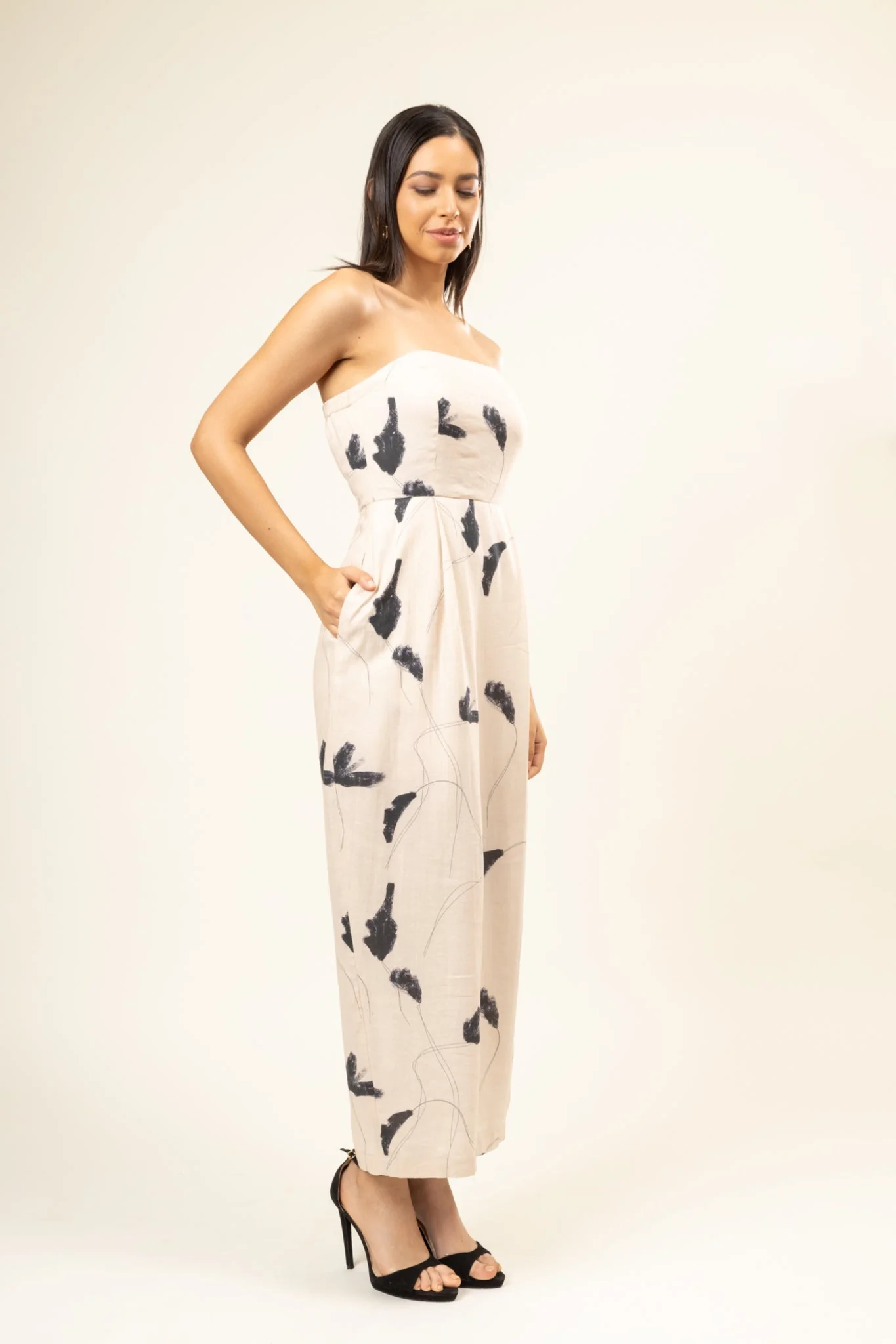 Denise Printed Dress - Image 4