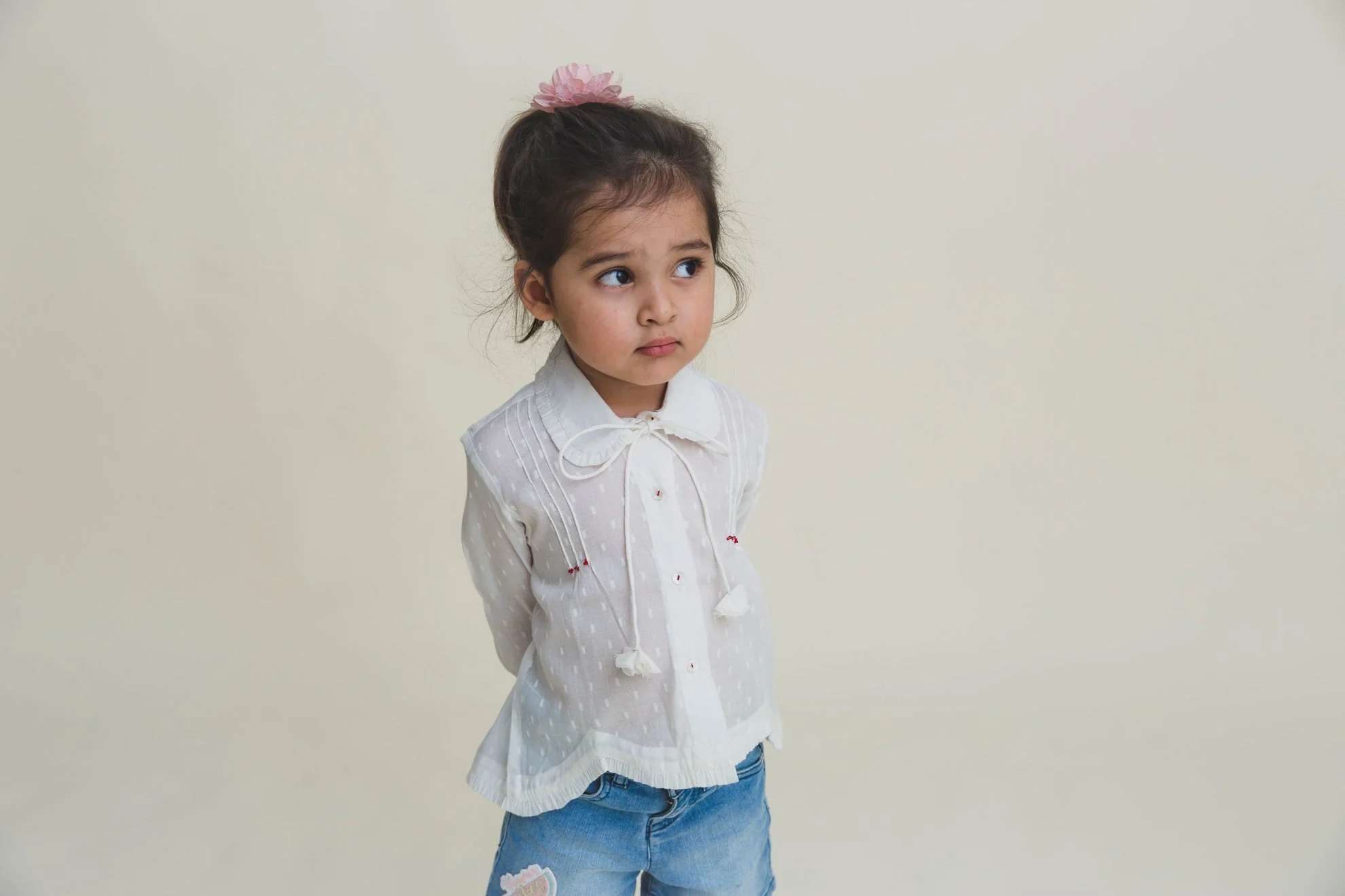Dobby Cotton Blouse