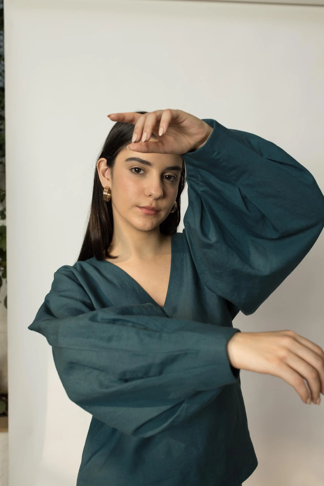 Dramatic Sleeve Blouse - Image 2