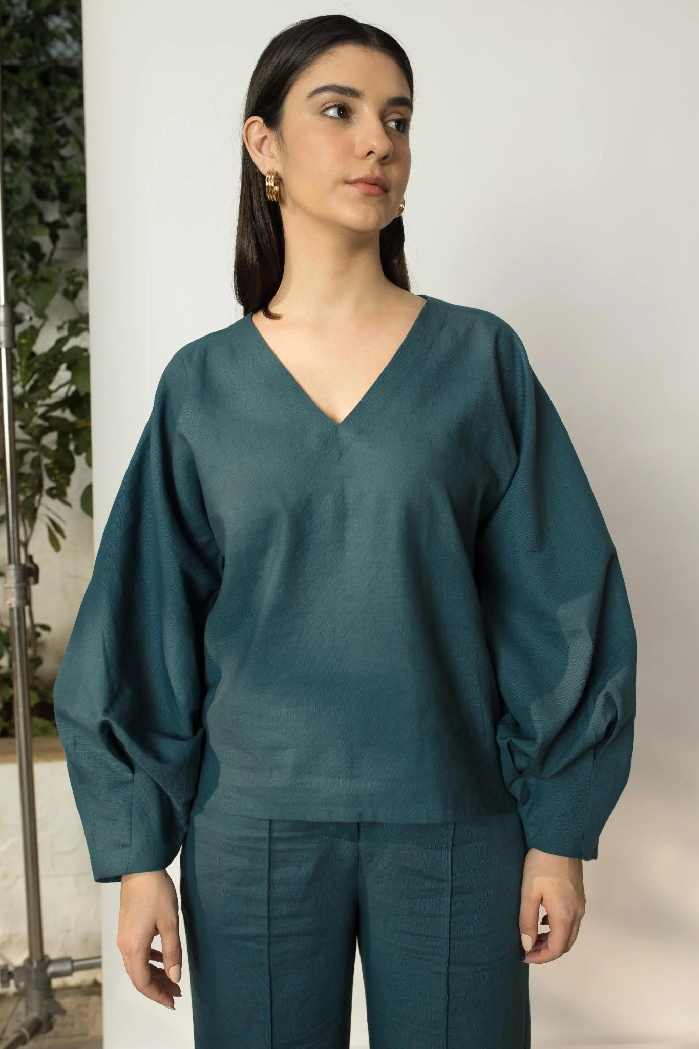 Dramatic Sleeve Blouse - Image 3