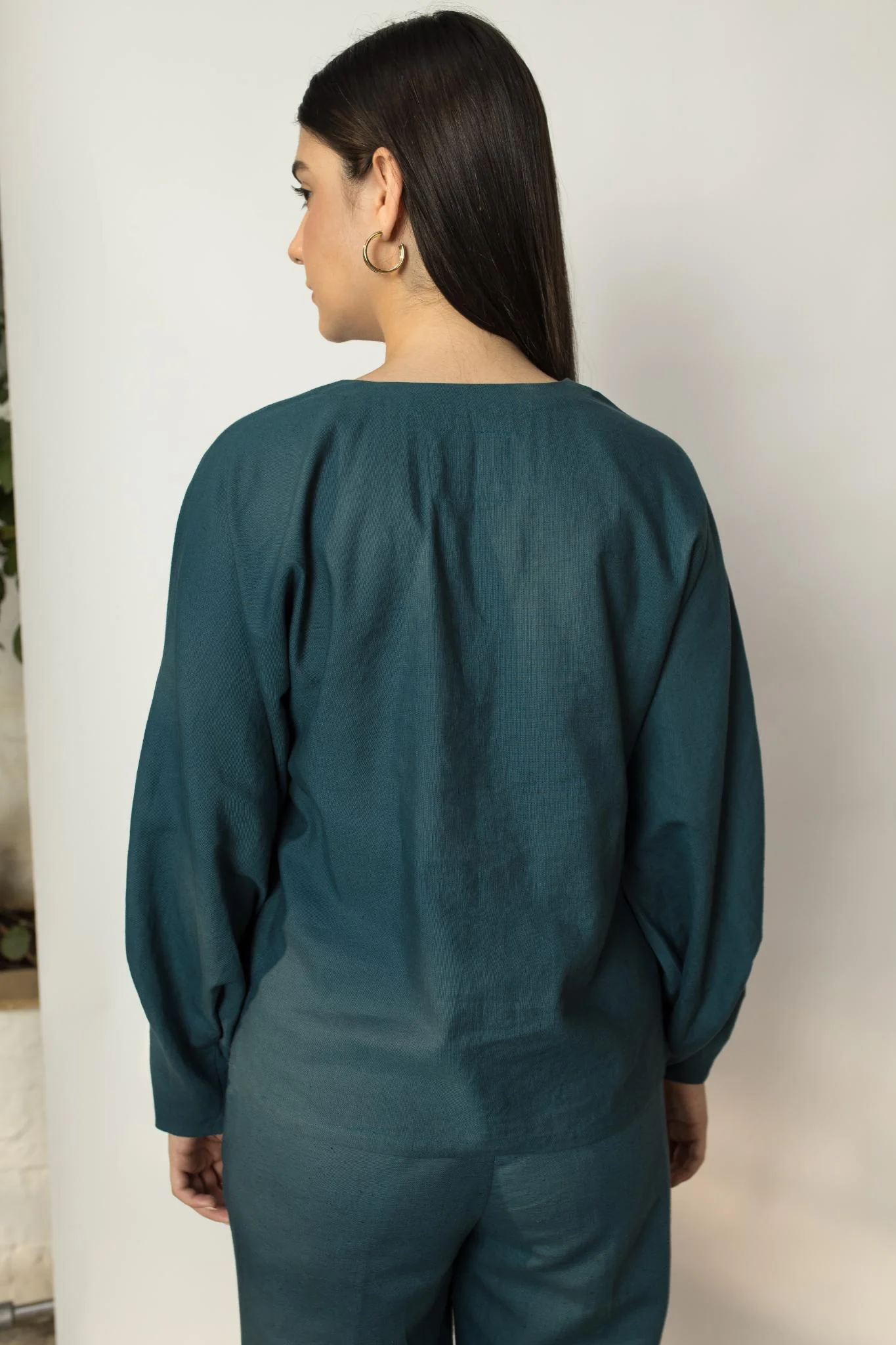 Dramatic Sleeve Blouse - Image 4