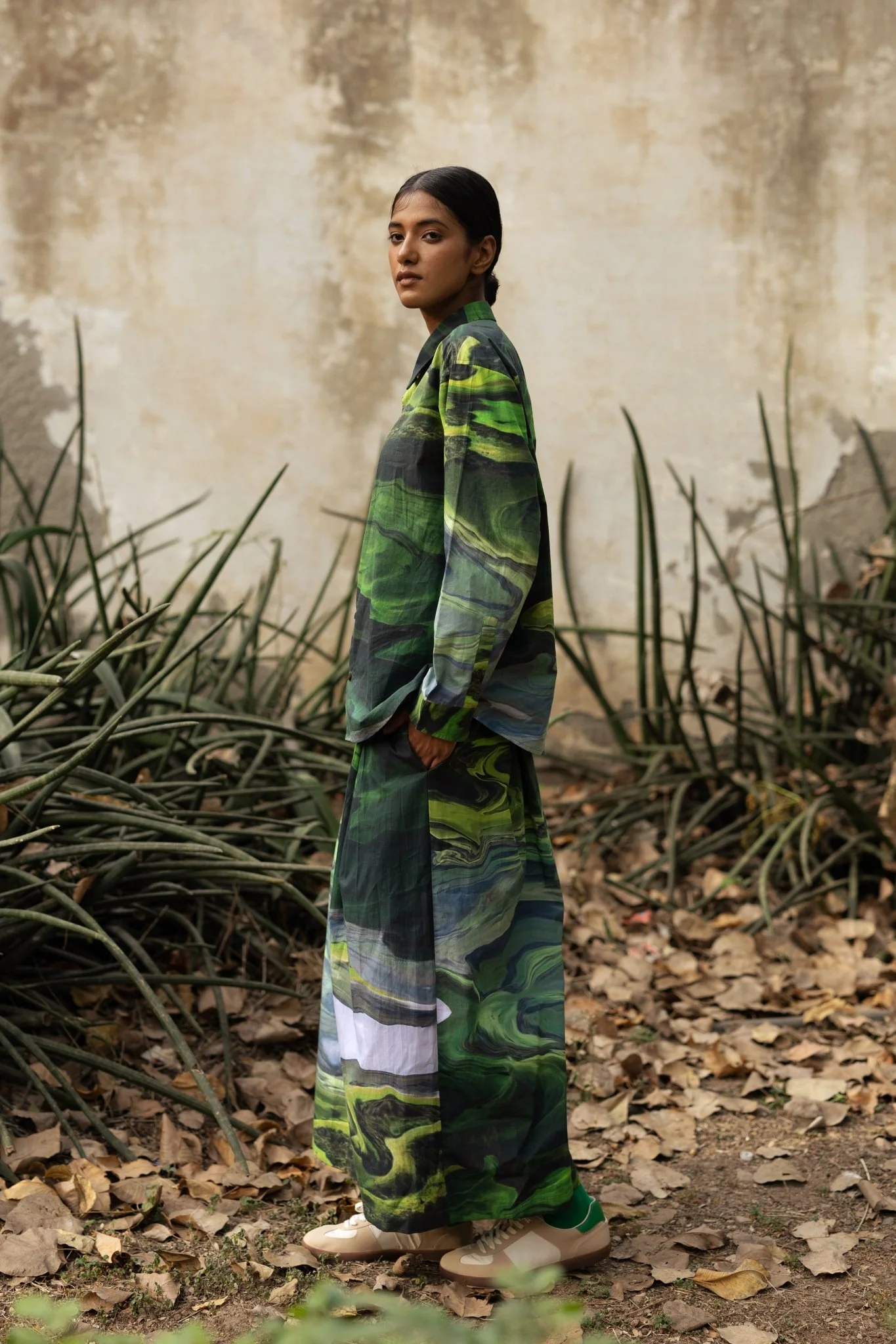 Earo Green Shirt - Image 3