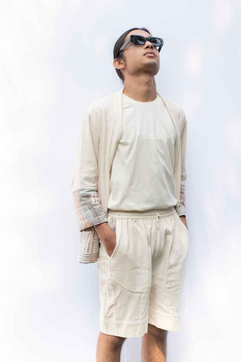 Ecru Shorts - Image 3