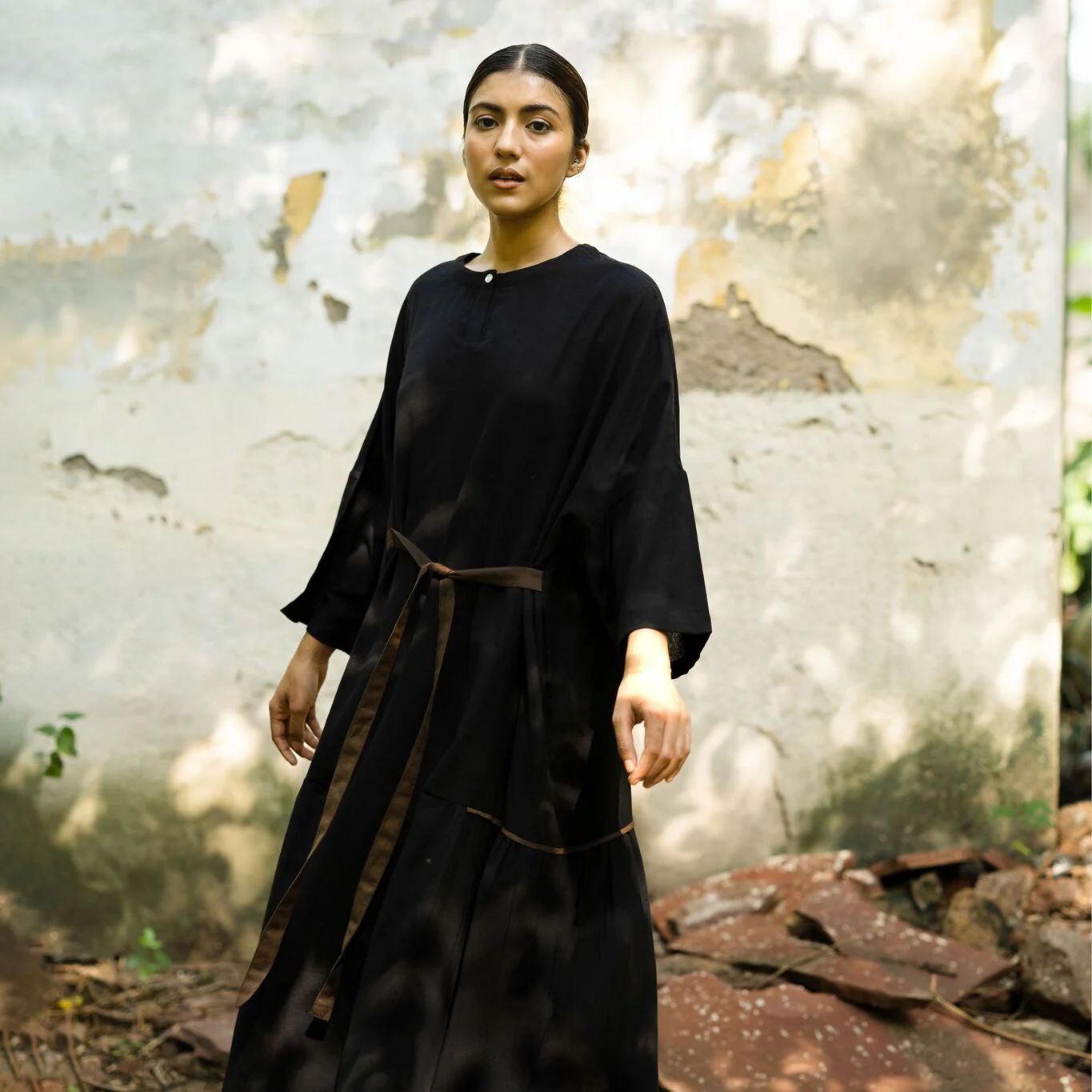 Edith Black Dress - Image 4