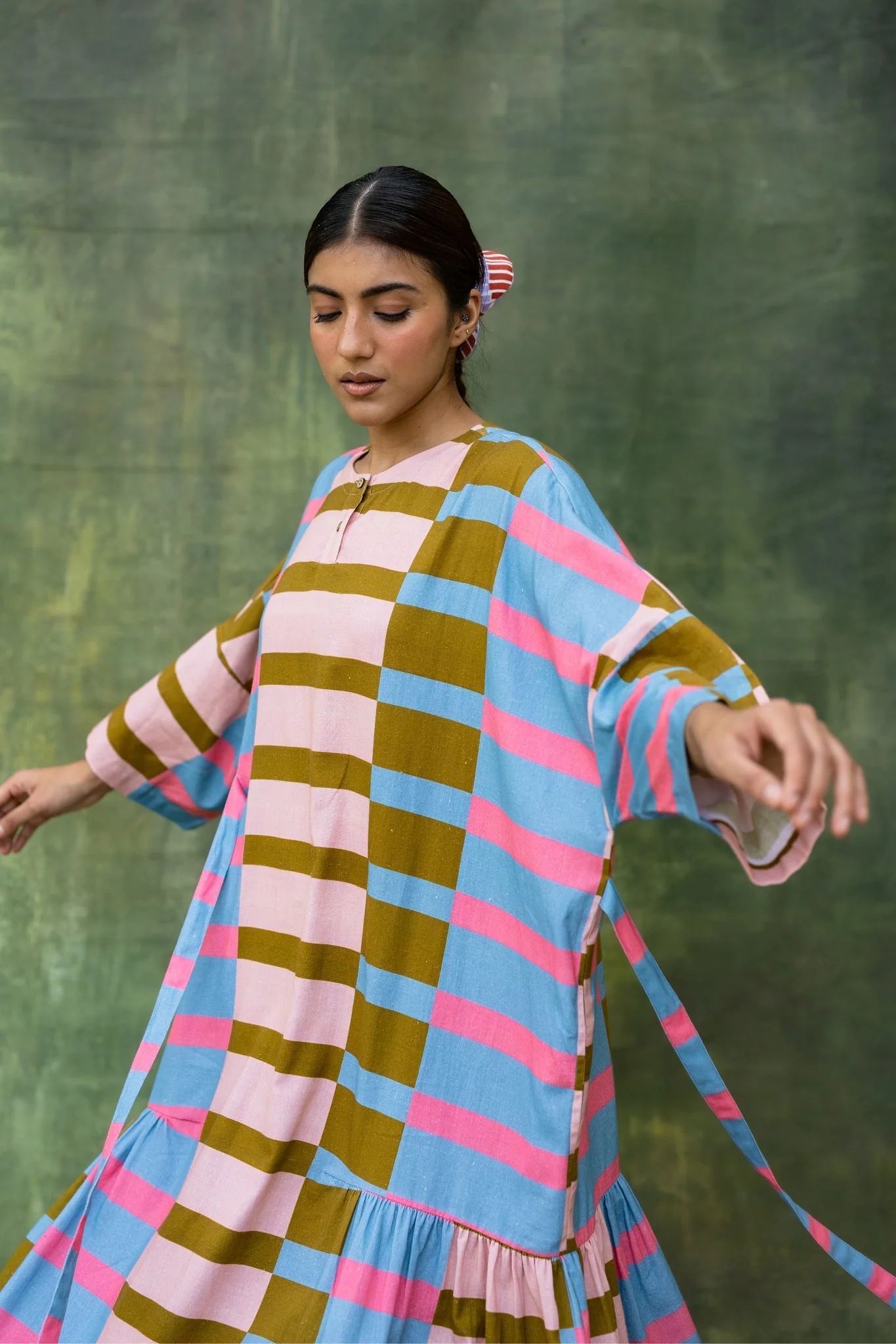Edith Striped Dress - Image 2