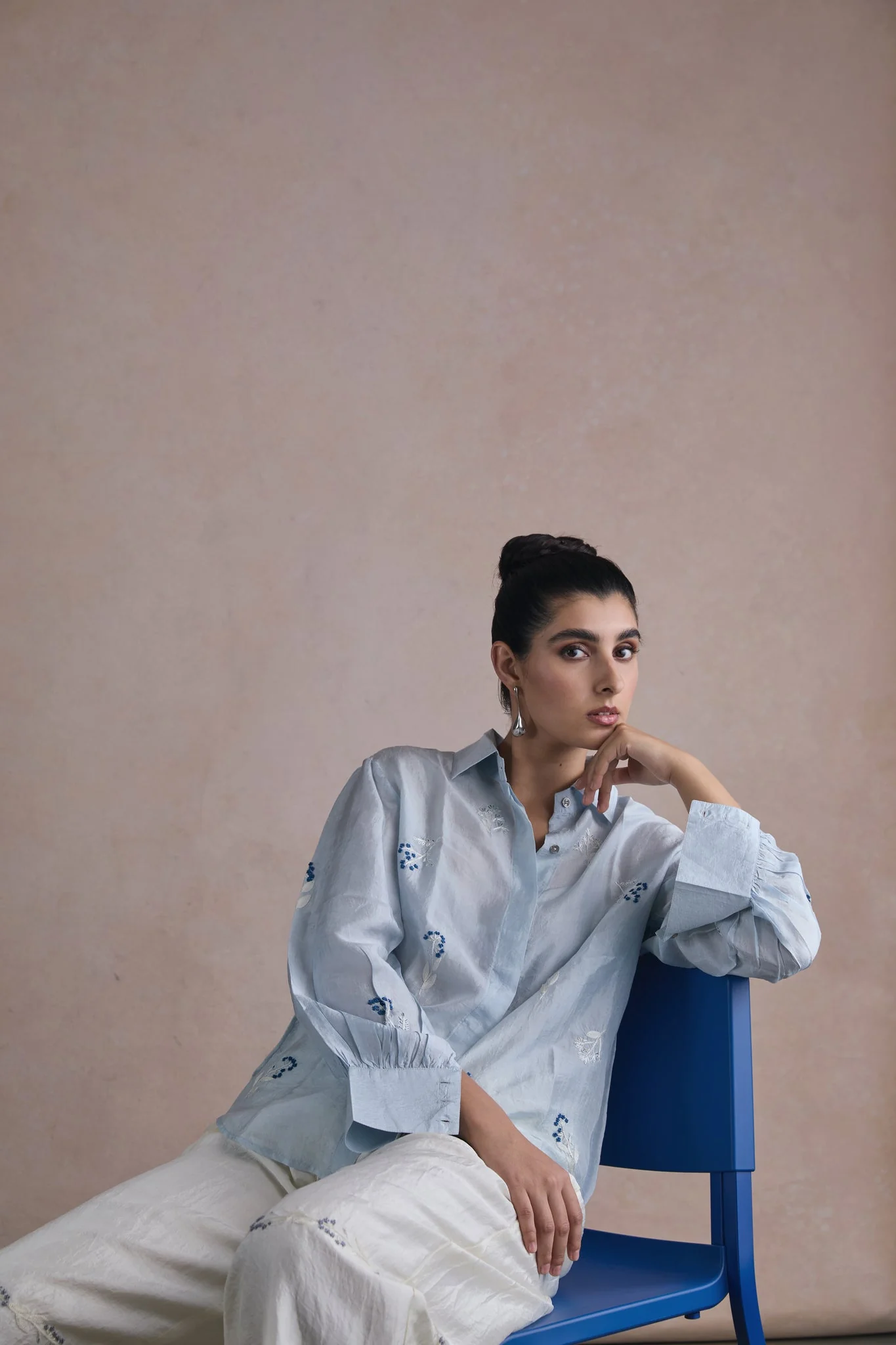 Elara Shirt - Blue - Image 4