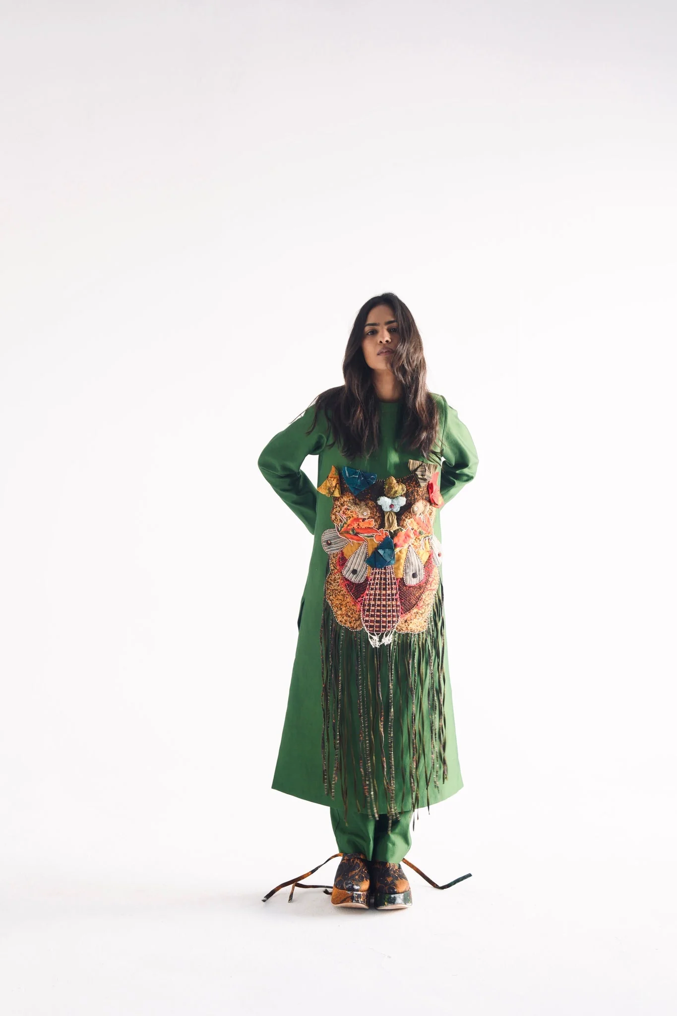 Emerald Echo Kurta Set - Image 2