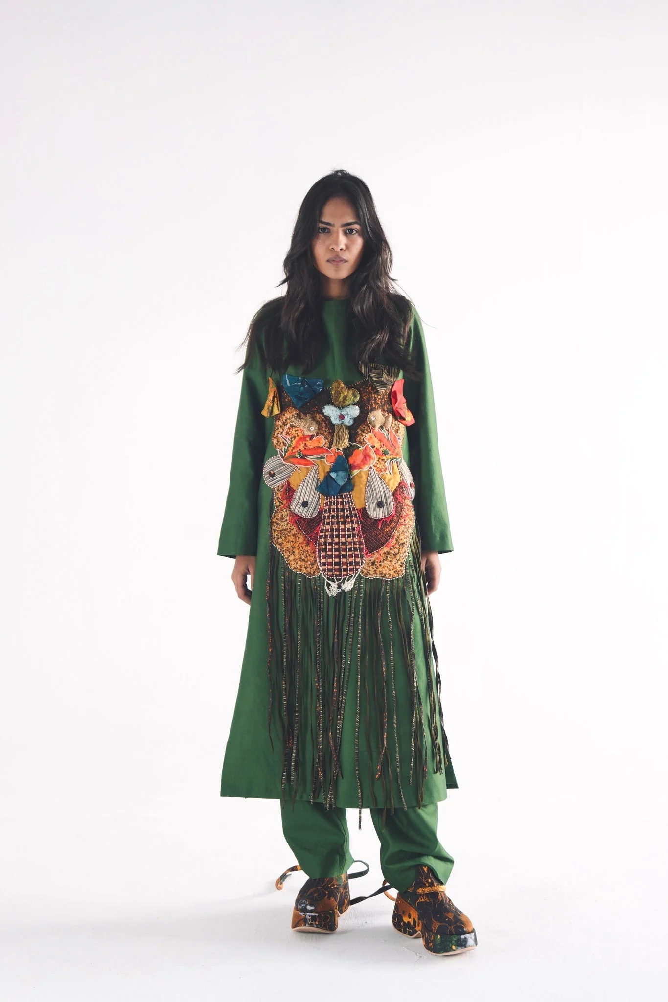 Emerald Echo Kurta Set - Image 4