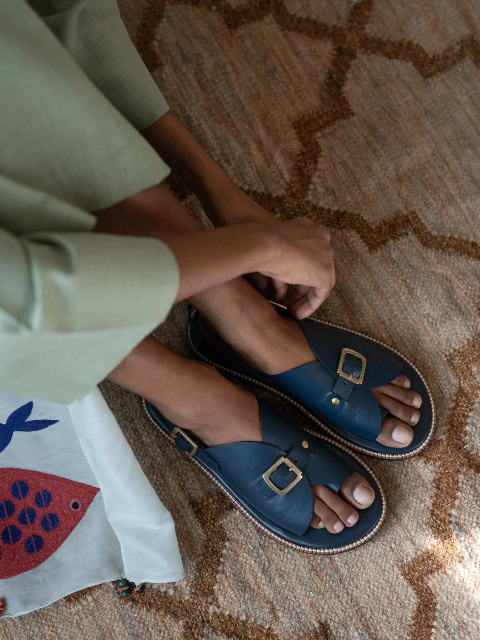 Envelope Welt Sandals SB - Women's Sandals in Navy