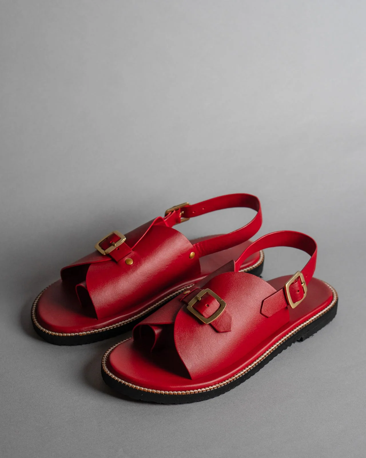 Envelope Welt Sandals SB - Women's Sandals in Red