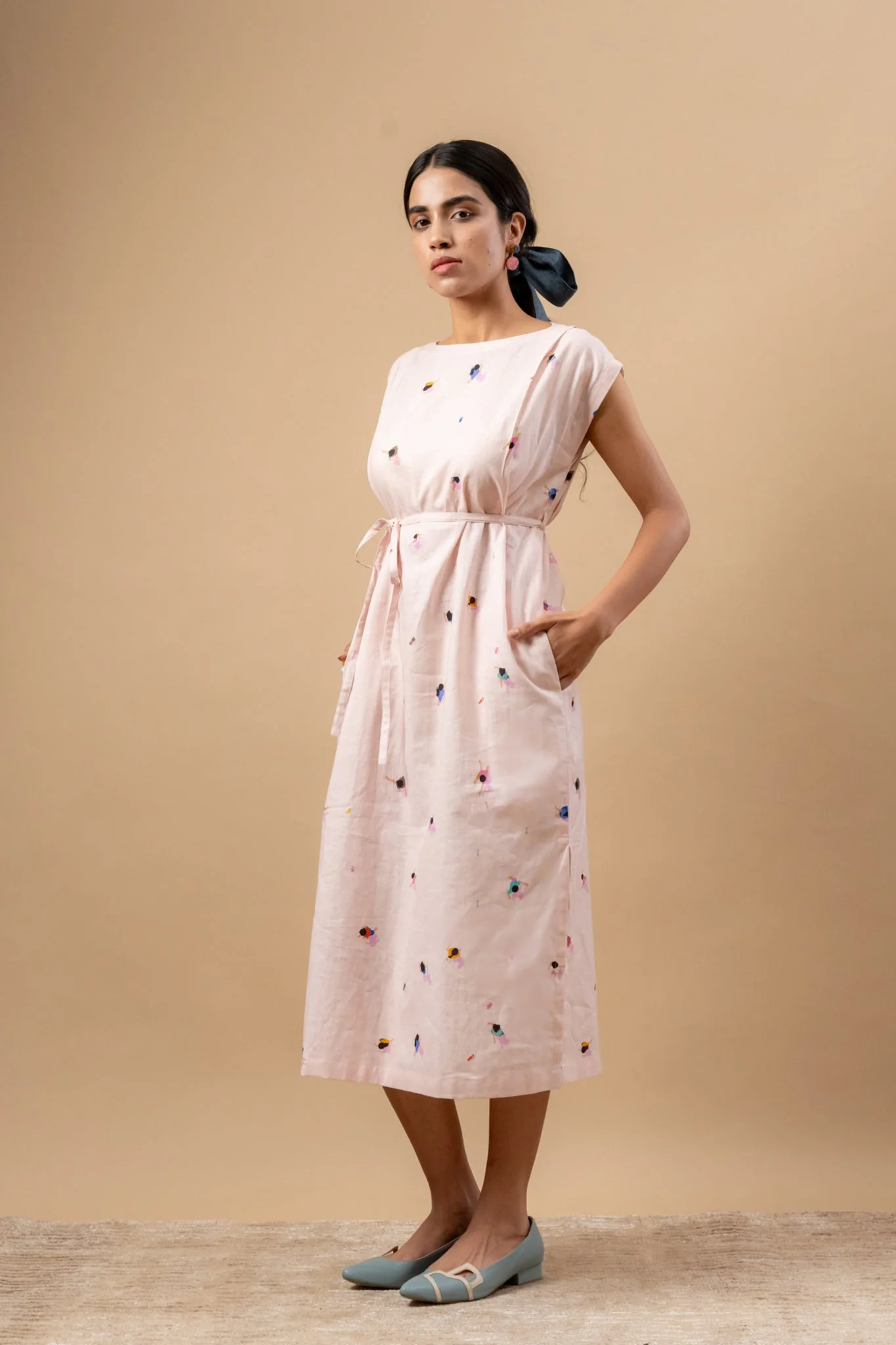 Erna Printed Dress - Image 3