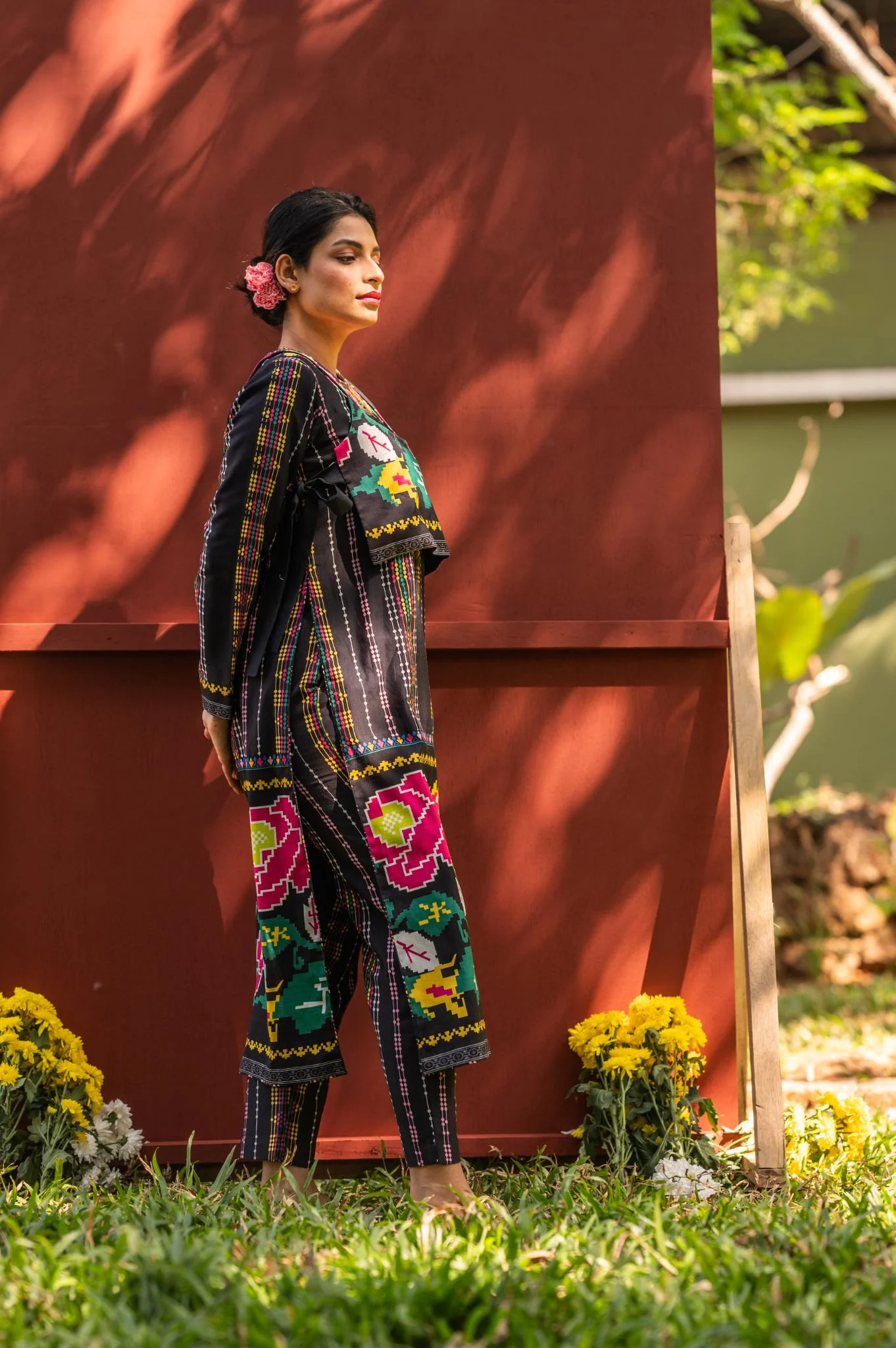 Evening Primrose Kurta Set - Image 4
