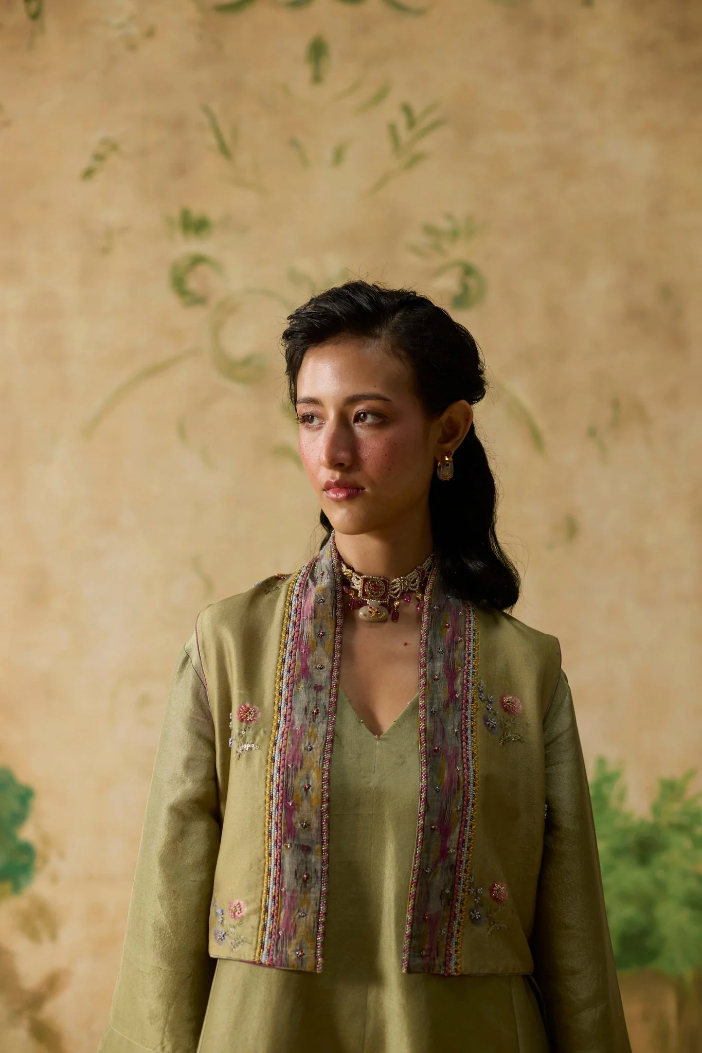 Fern Jacket Set- Green - Image 3