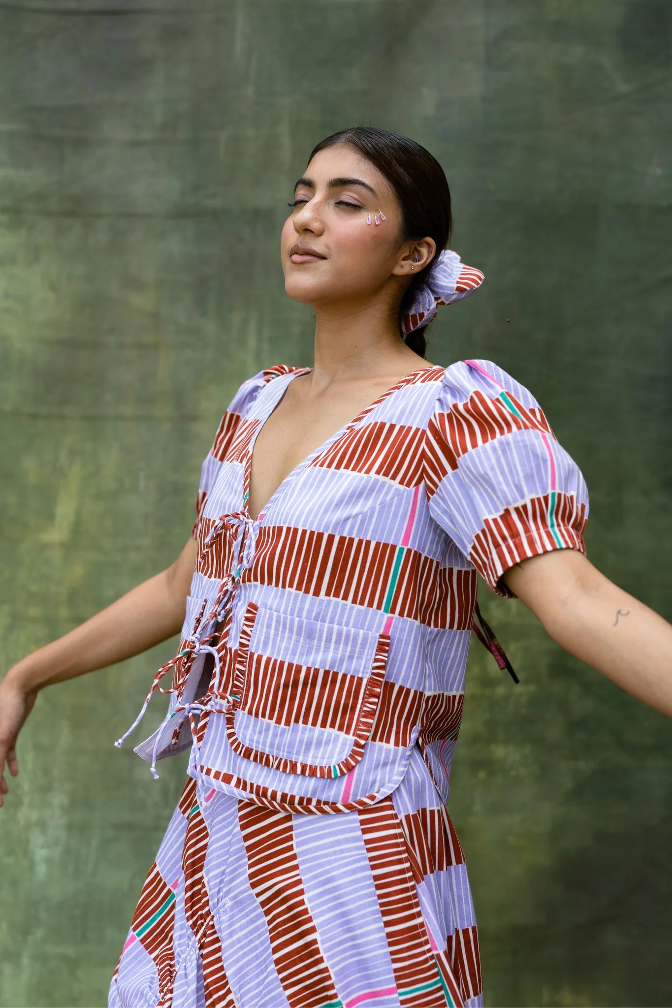 Fern Striped Set - Image 4