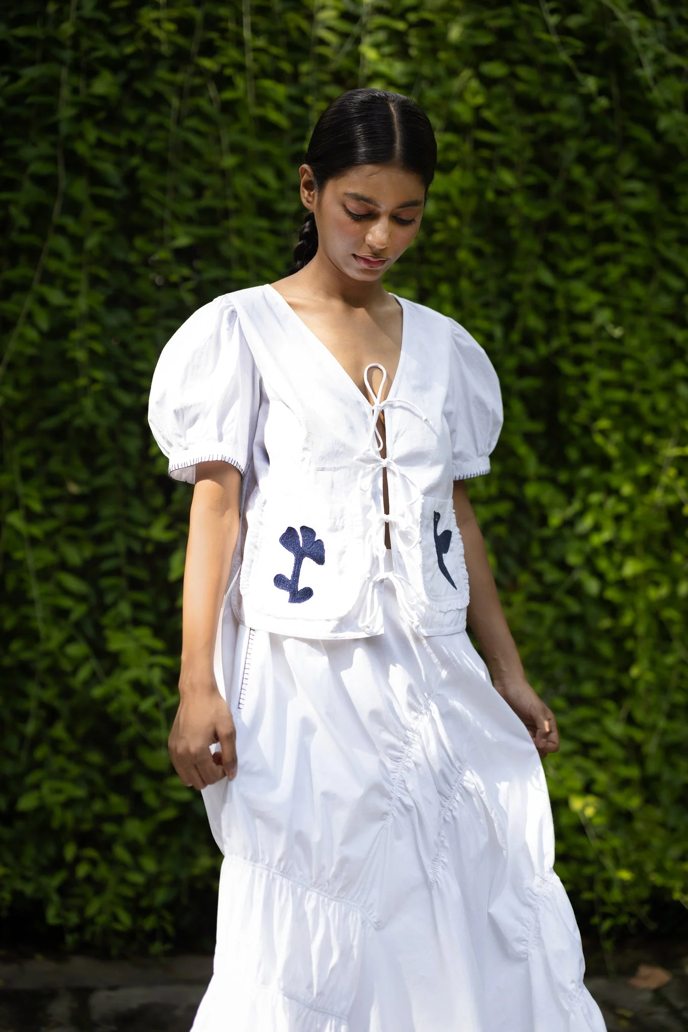 Fern White Top - Image 3