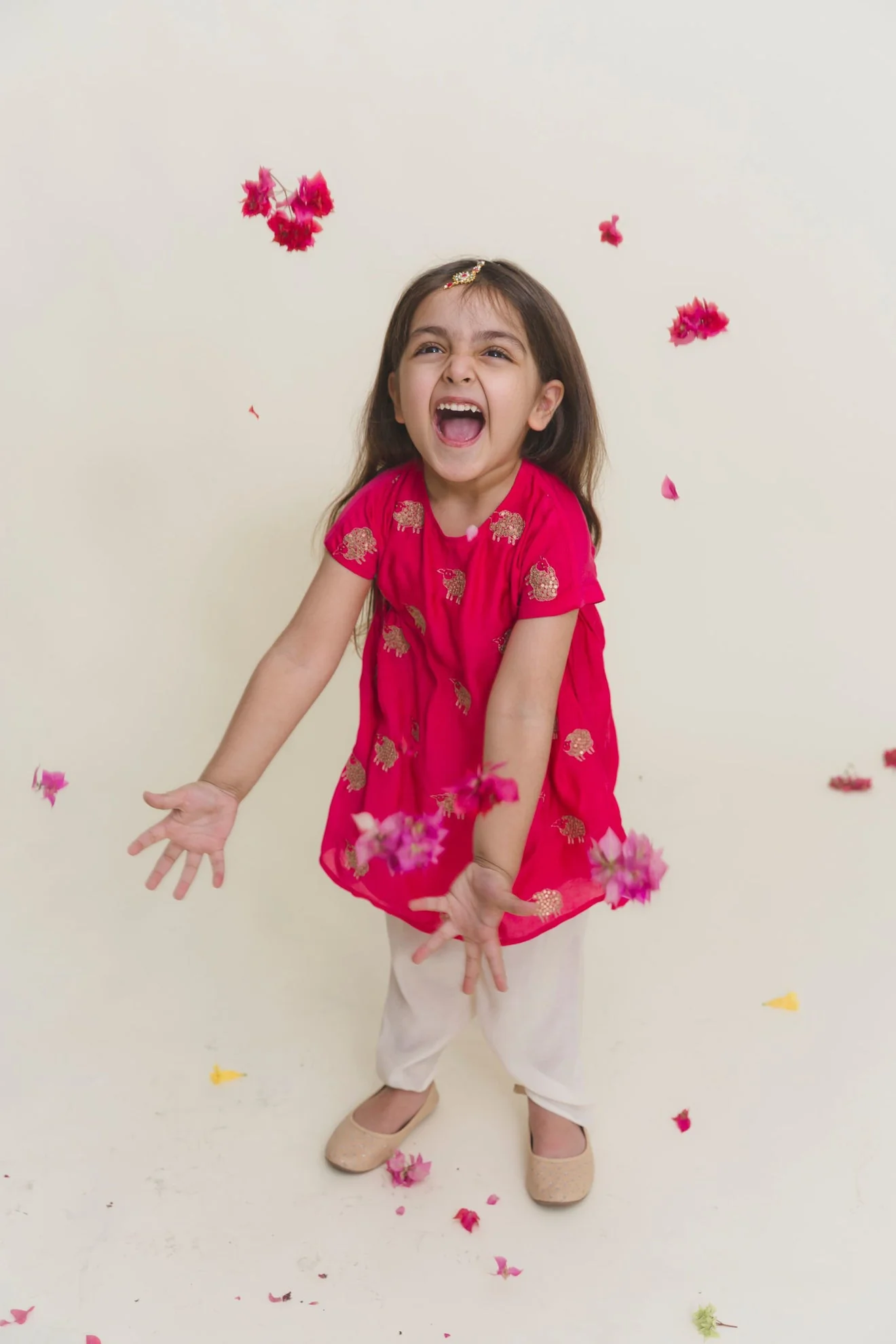 Festive Kurta Dhoti Set in Muslin