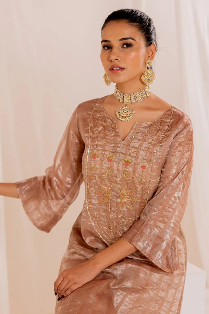 Firduas Striped Kurta - Image 6