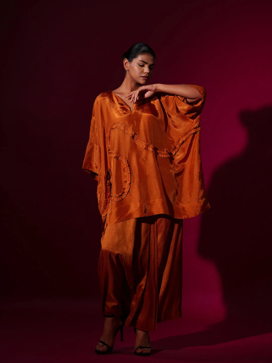 Flamingo Top - Rust Orange