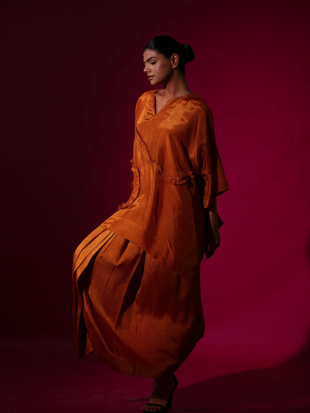 Flamingo Top - Rust Orange - Image 6