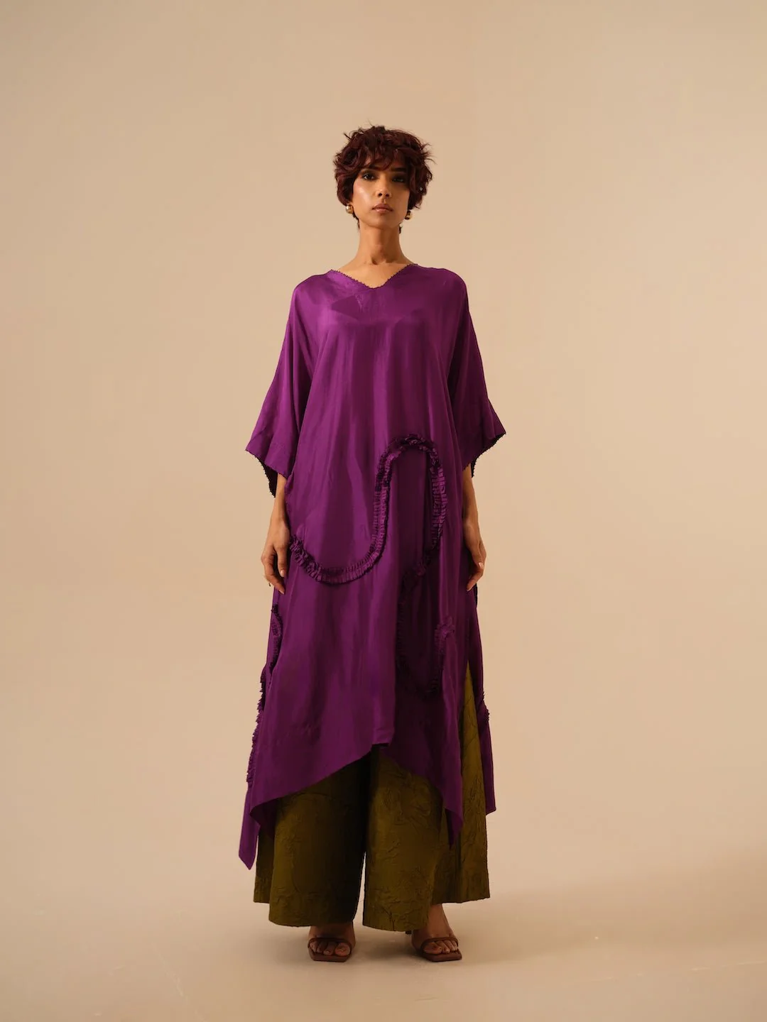 Flamingo Tunic - Aubergine