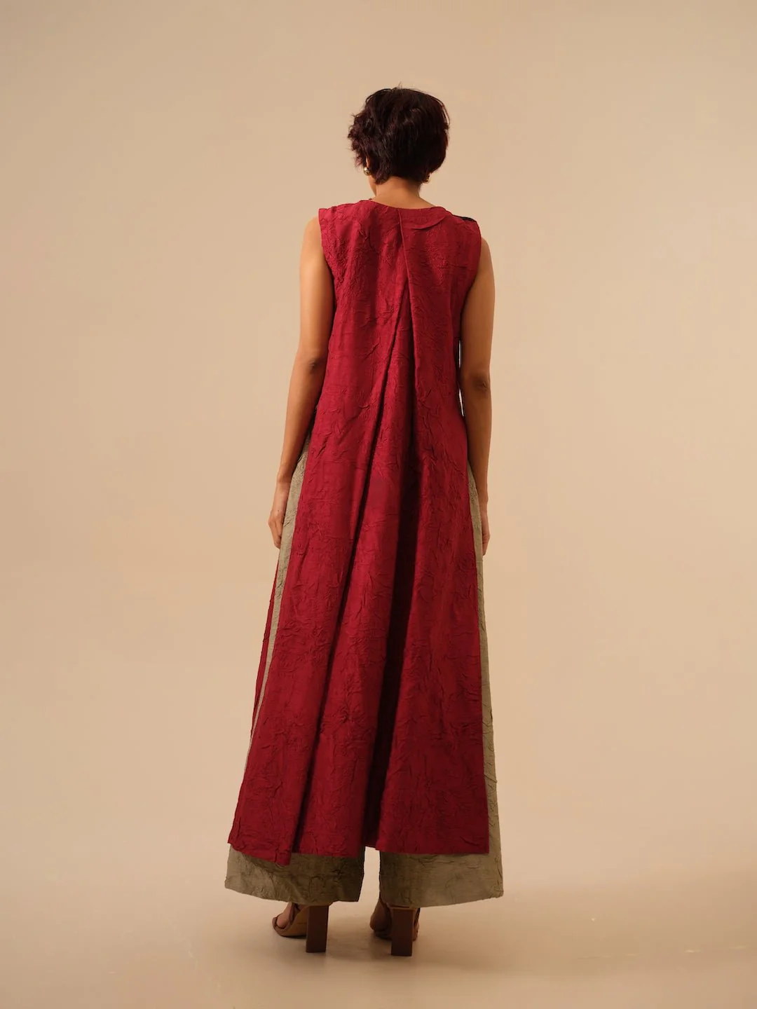 Flip Tunic - Tomato Red - Image 7