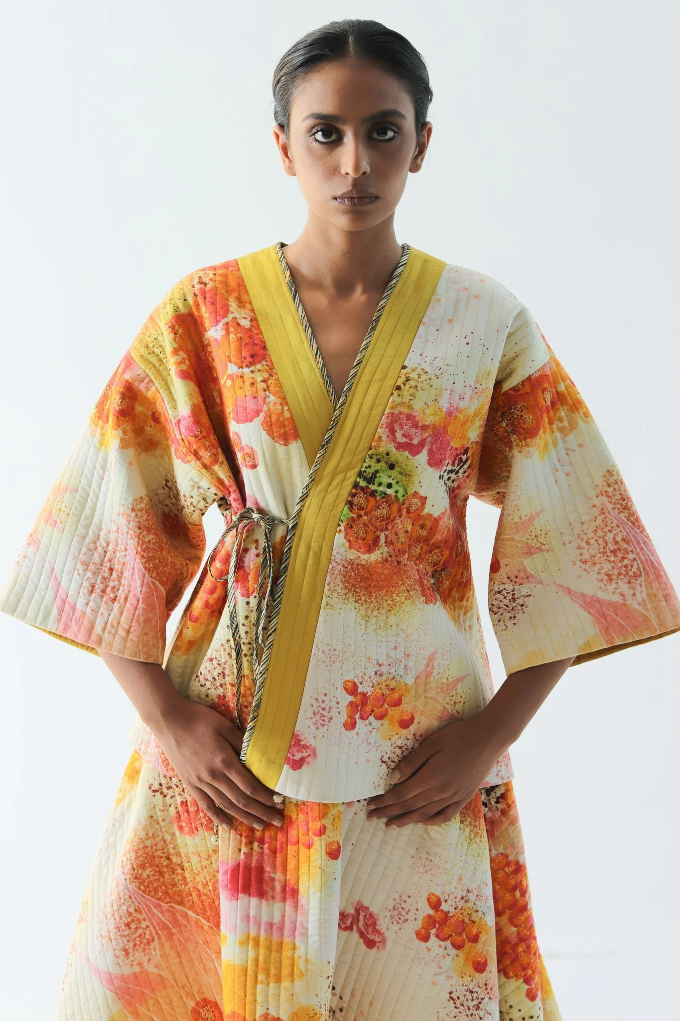 Florid Kimono Jacket