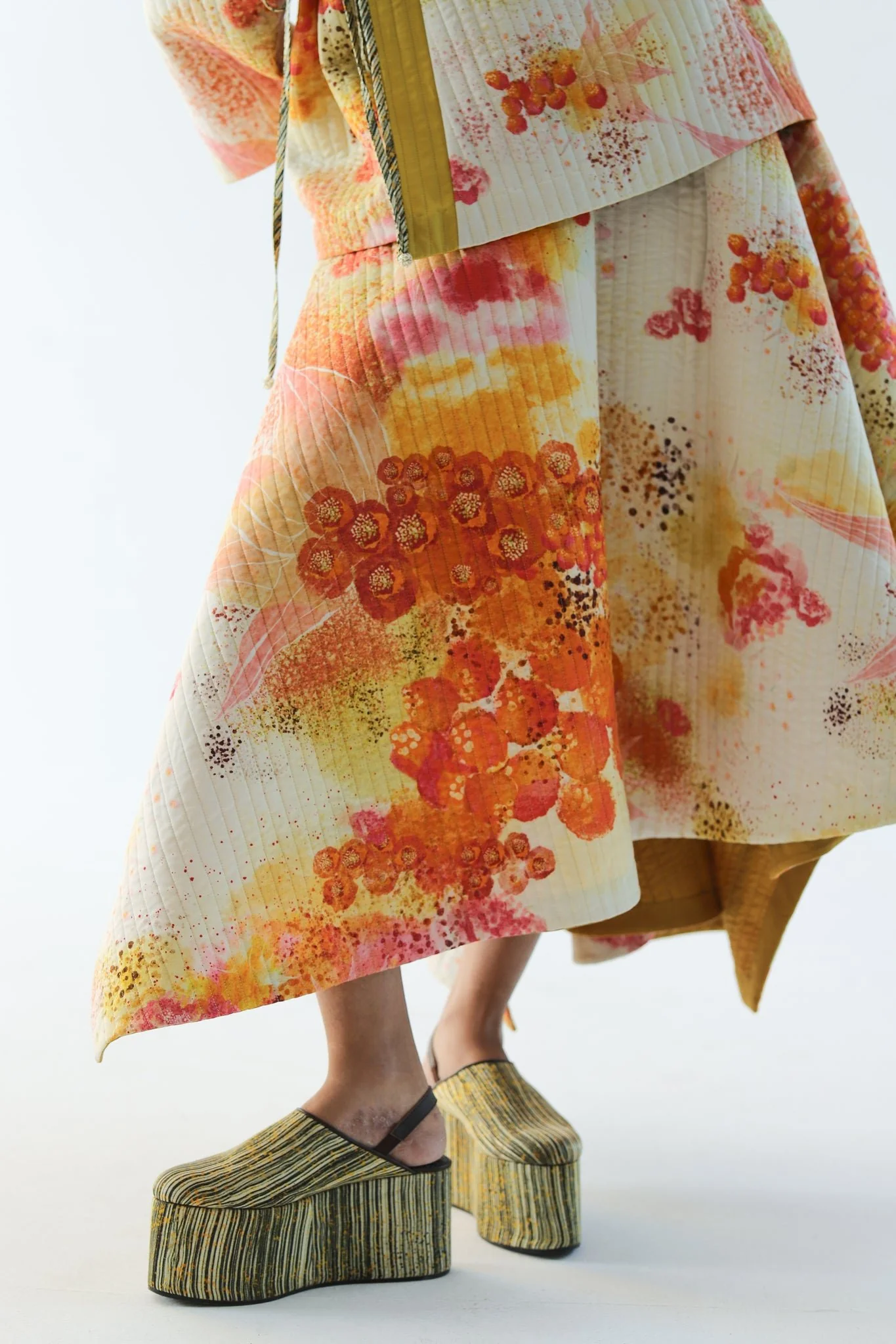 Florid Kimono Skirt - Image 2