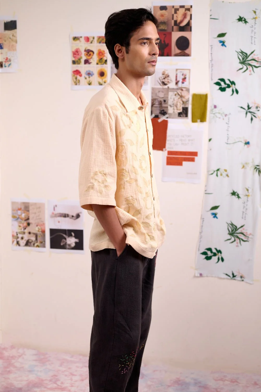 Florique Beige Shirt - Image 2