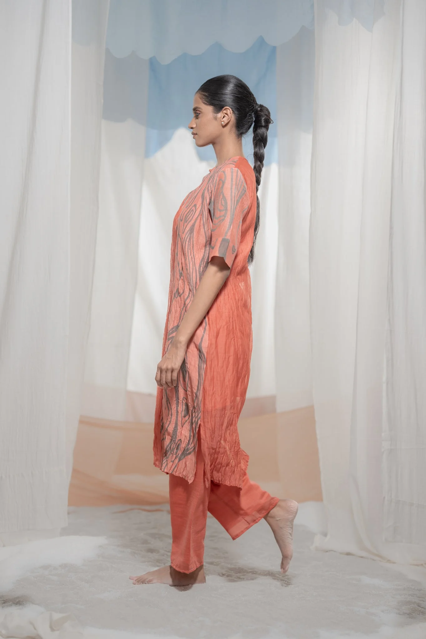 Flow Coral Co-ord Set - Image 3