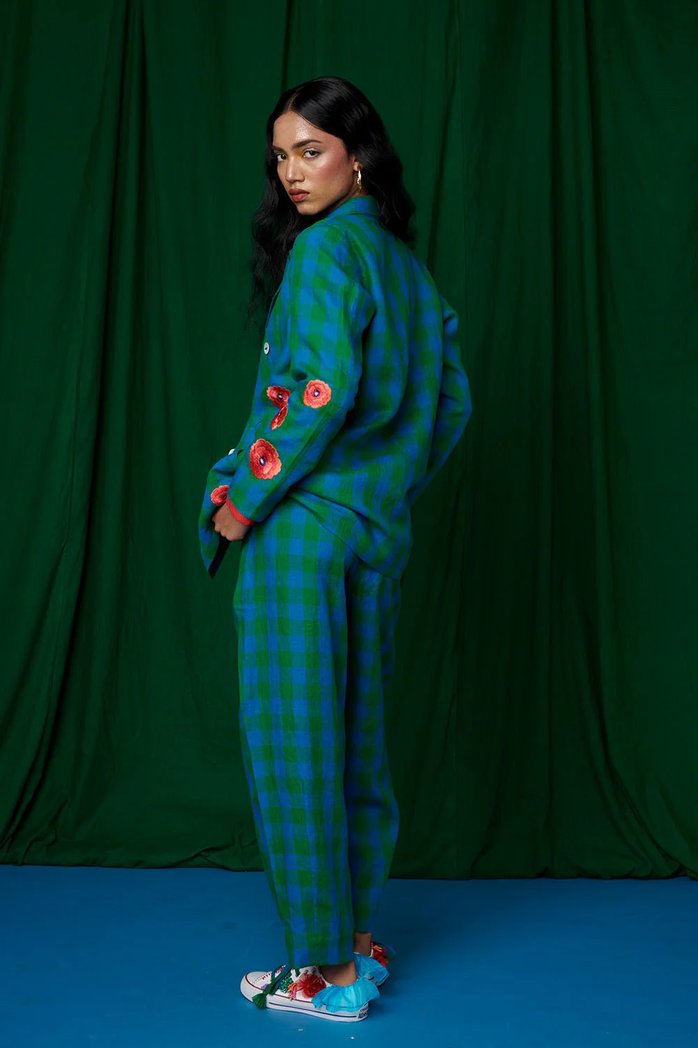 Forest Linen Jacket - Image 4