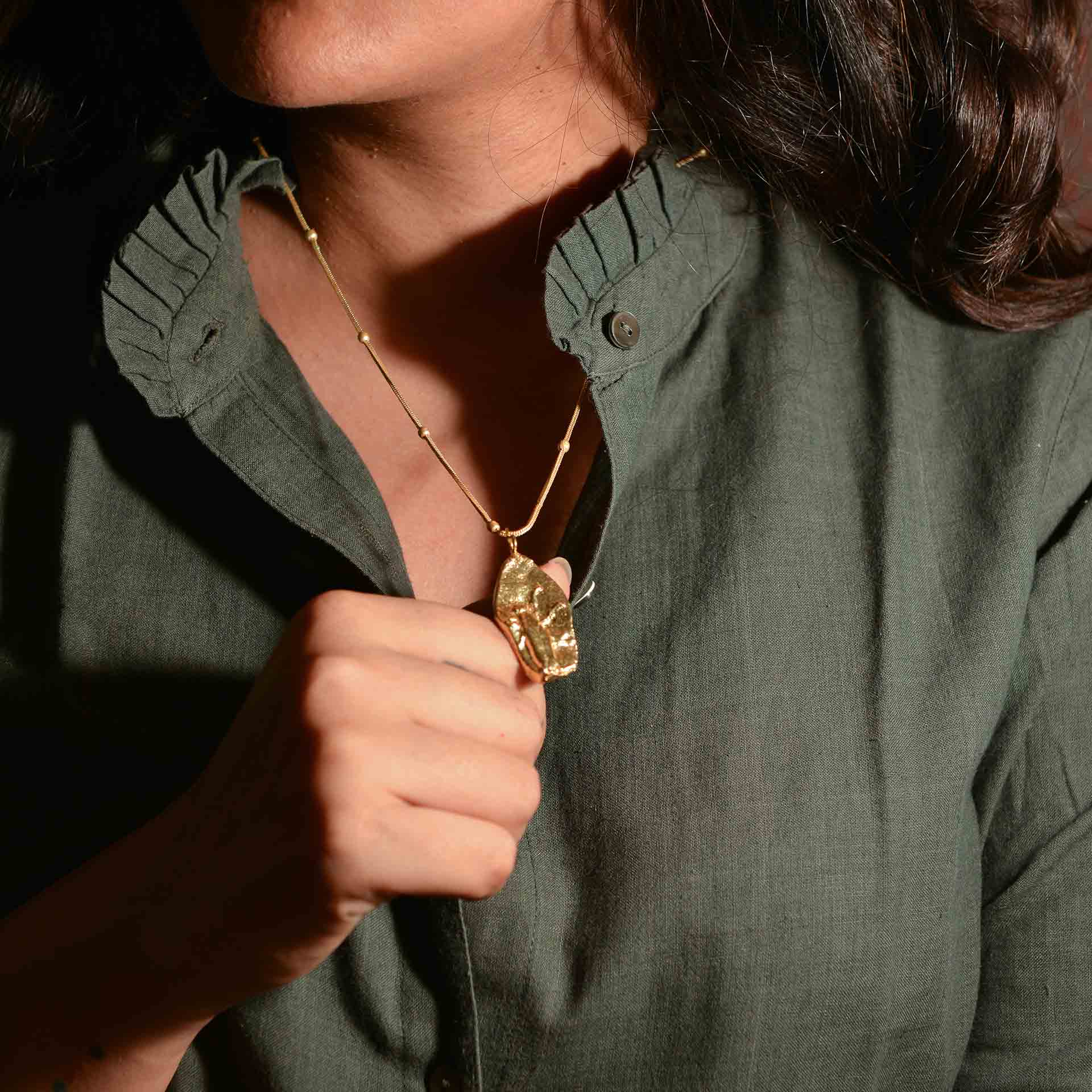 Fossil Pendant - Bug