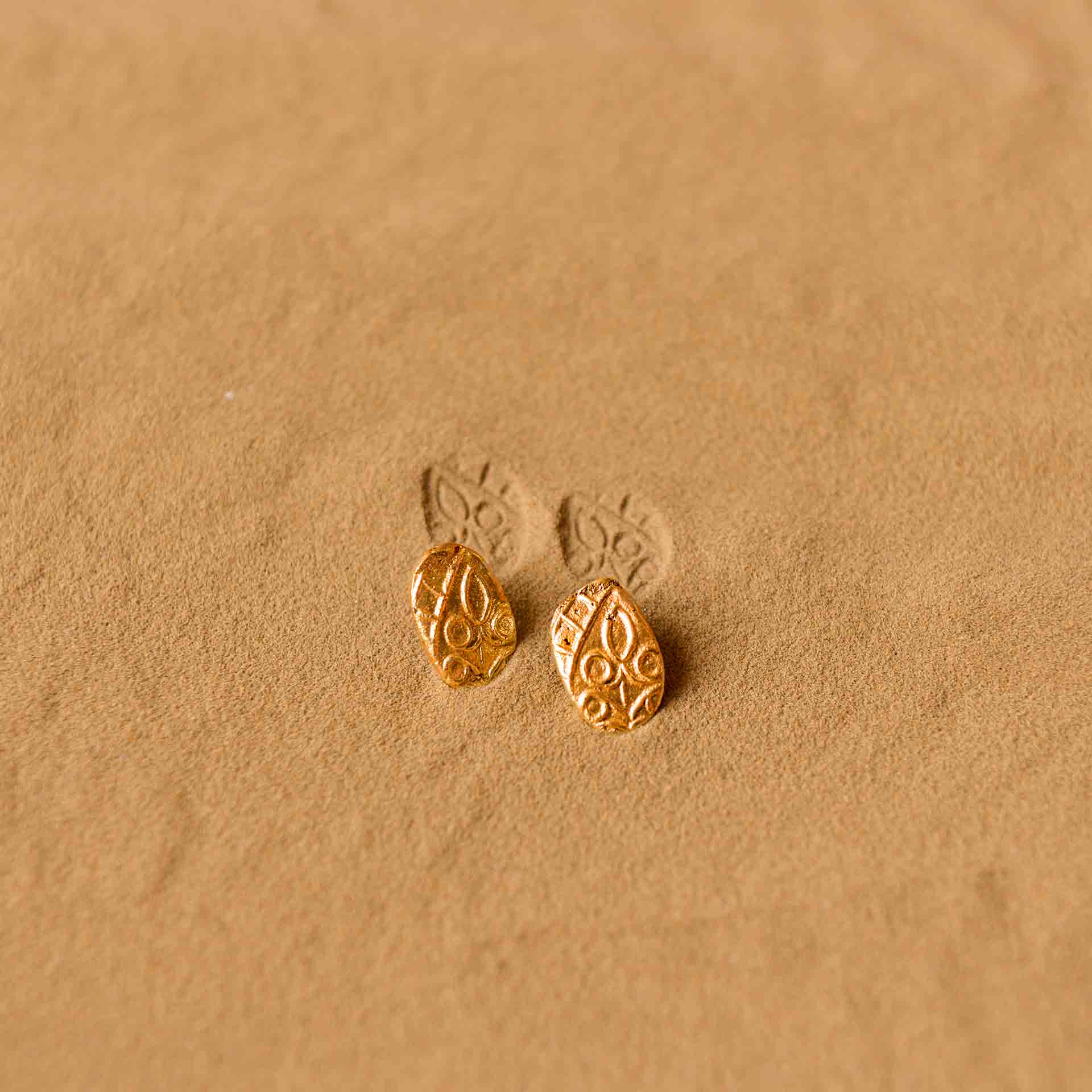 Fossil Stud - Elongated - Image 3