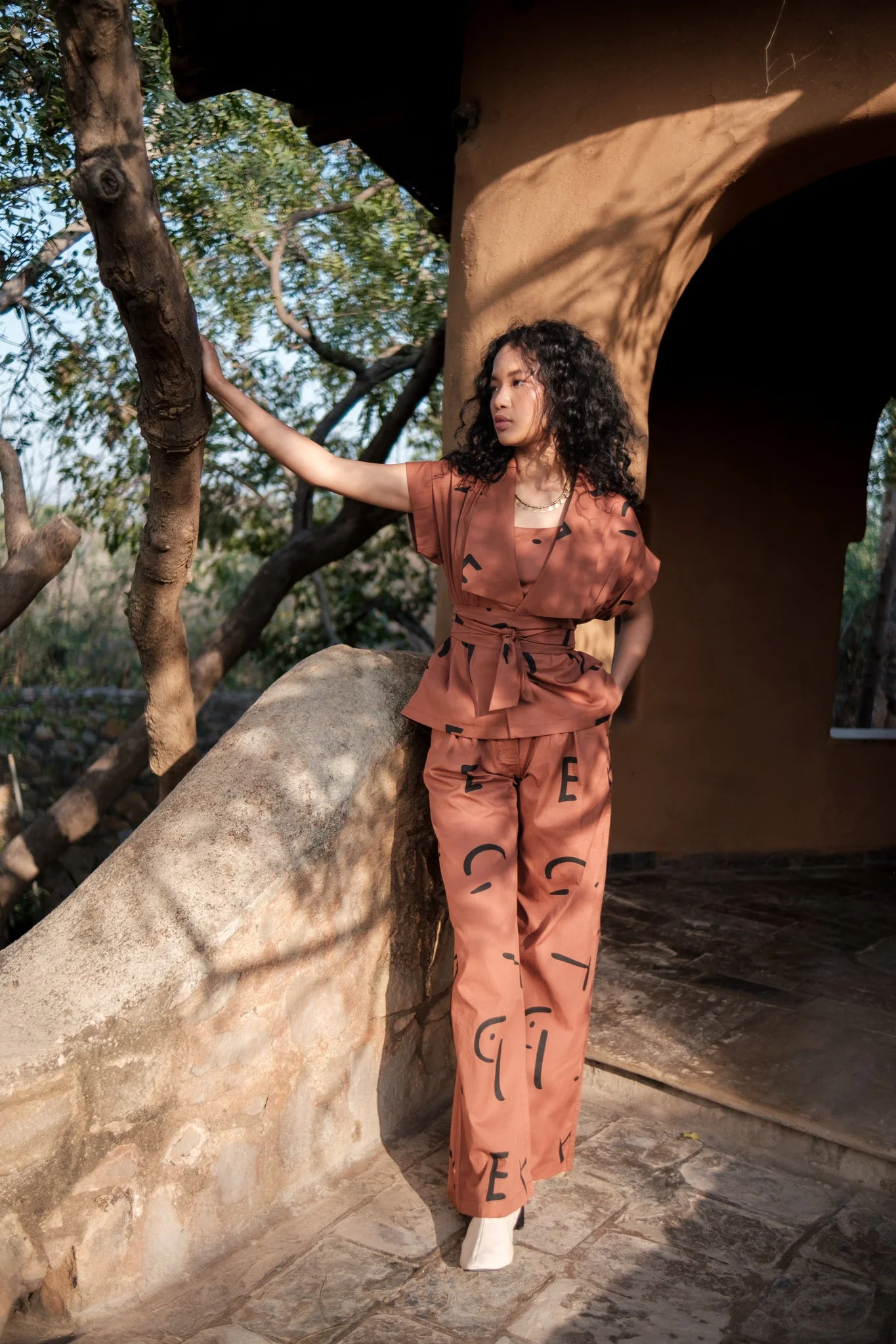 Friday Flared Pants - Printed - Image 6