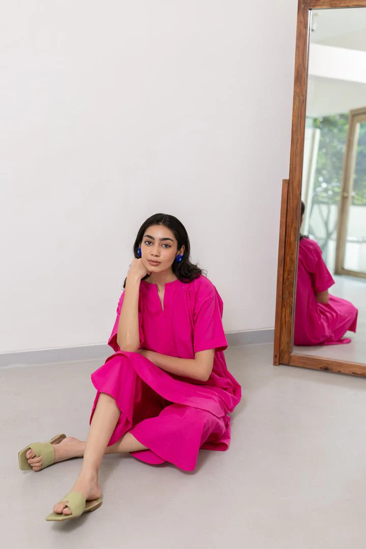 Fuchsia Tunic Co-ord Set - Image 10