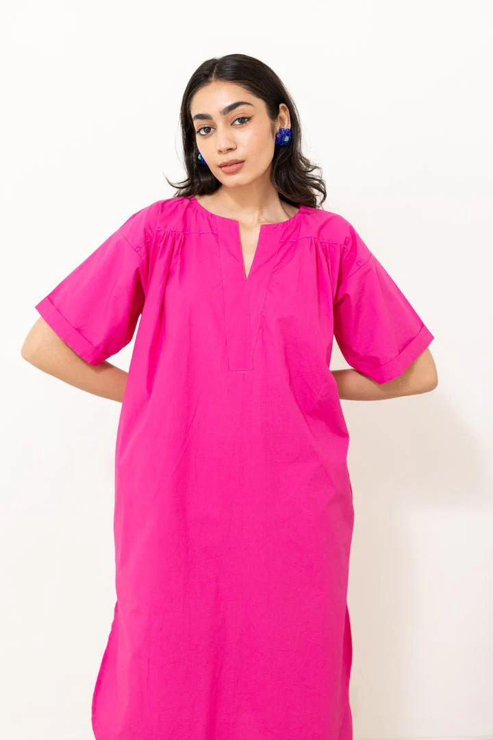 Fuchsia Tunic Co-ord Set - Image 8