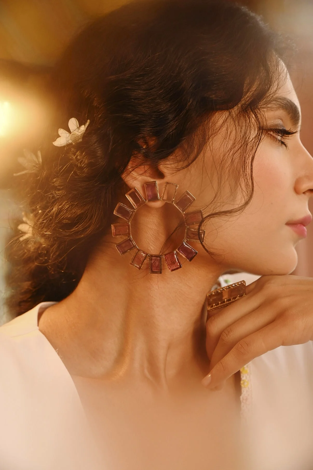 Gem Earrings