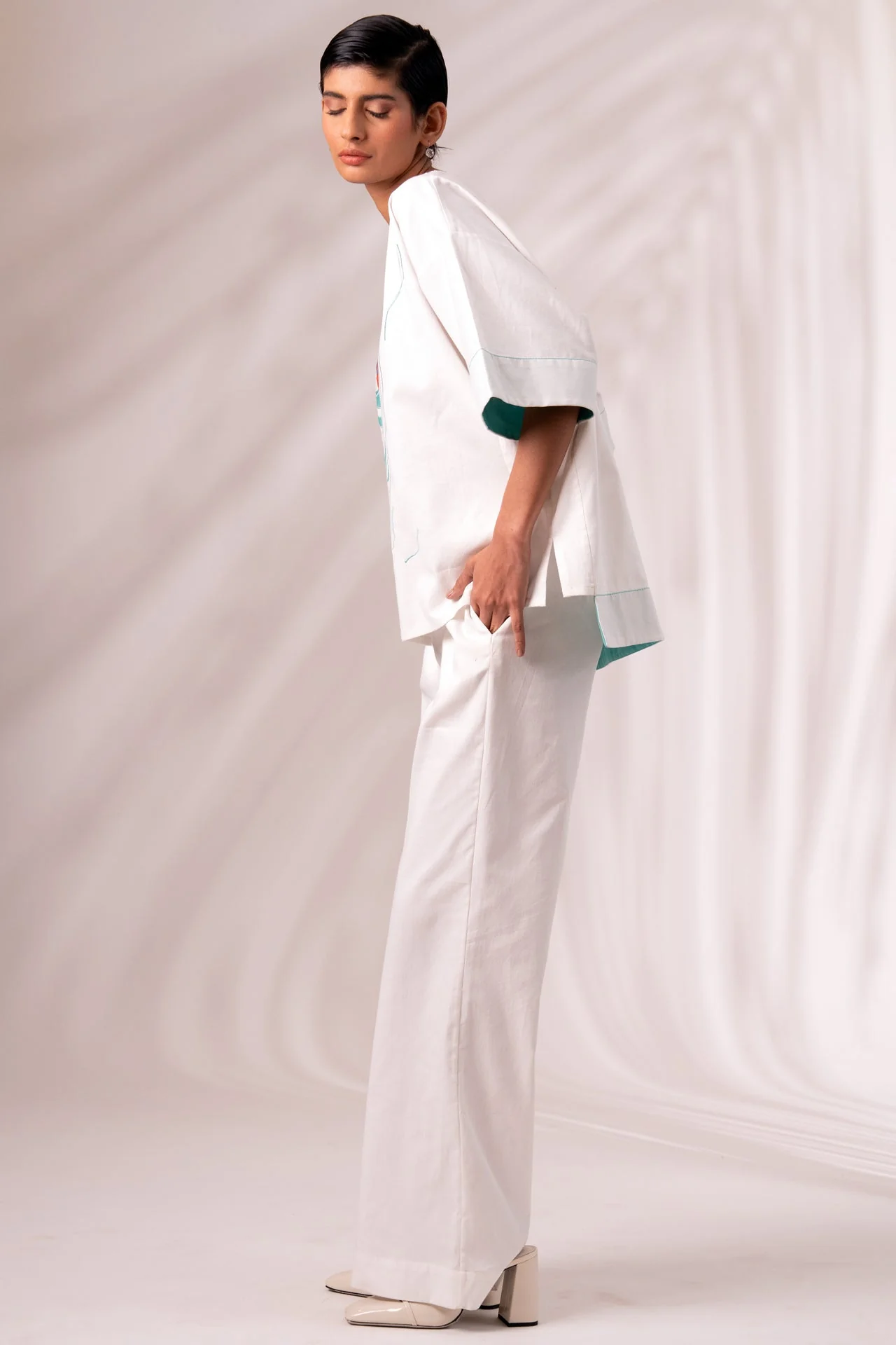 Gina - The White Core Pants - Image 3