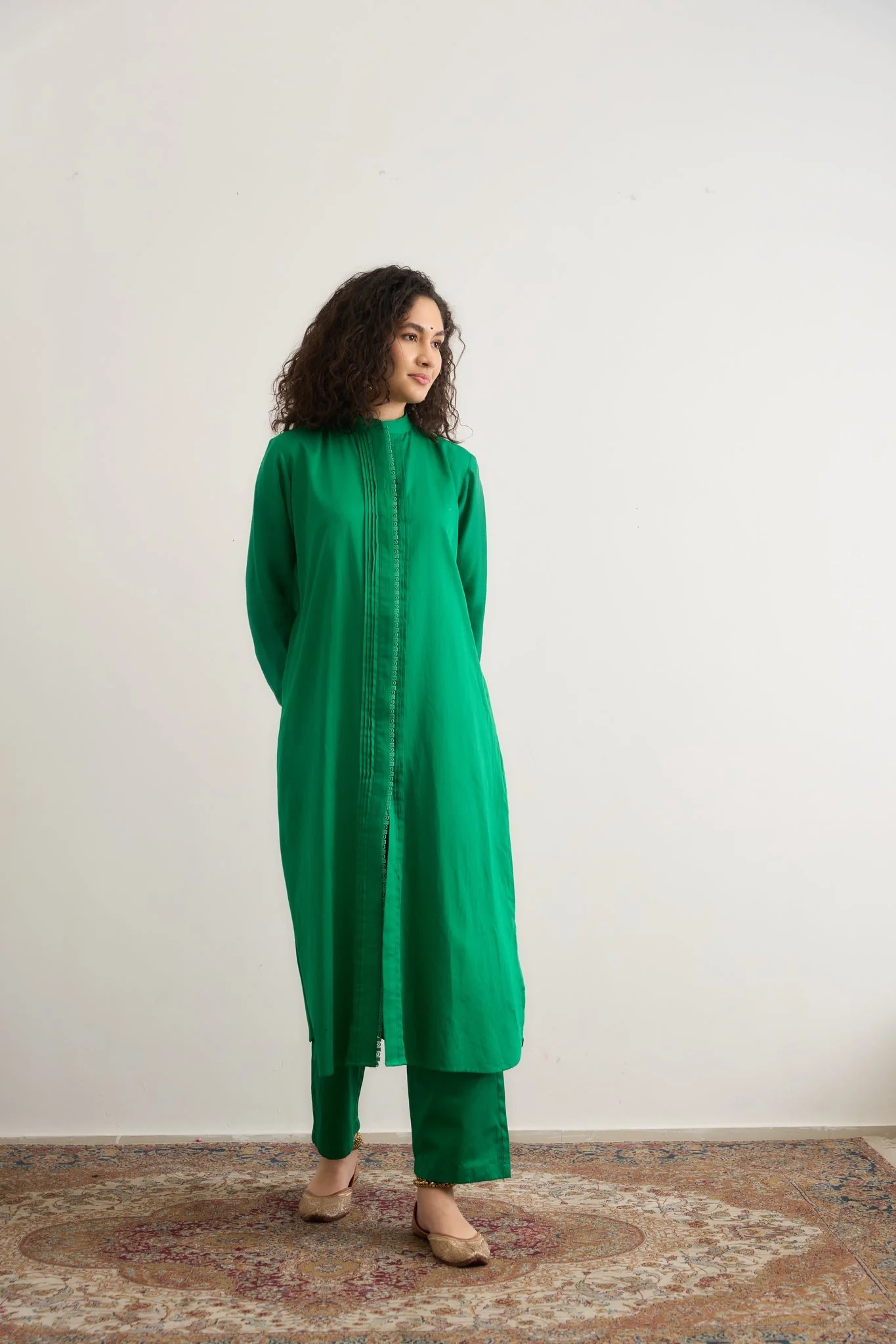 Gloria Co-ord Set - Green - Image 2