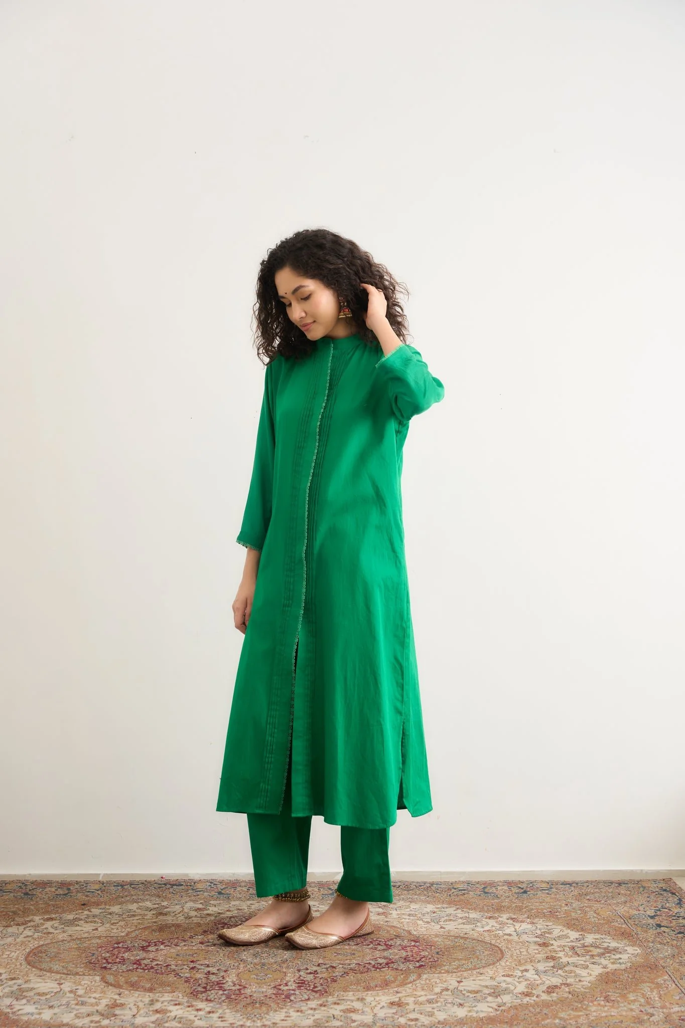 Gloria Co-ord Set - Green - Image 5