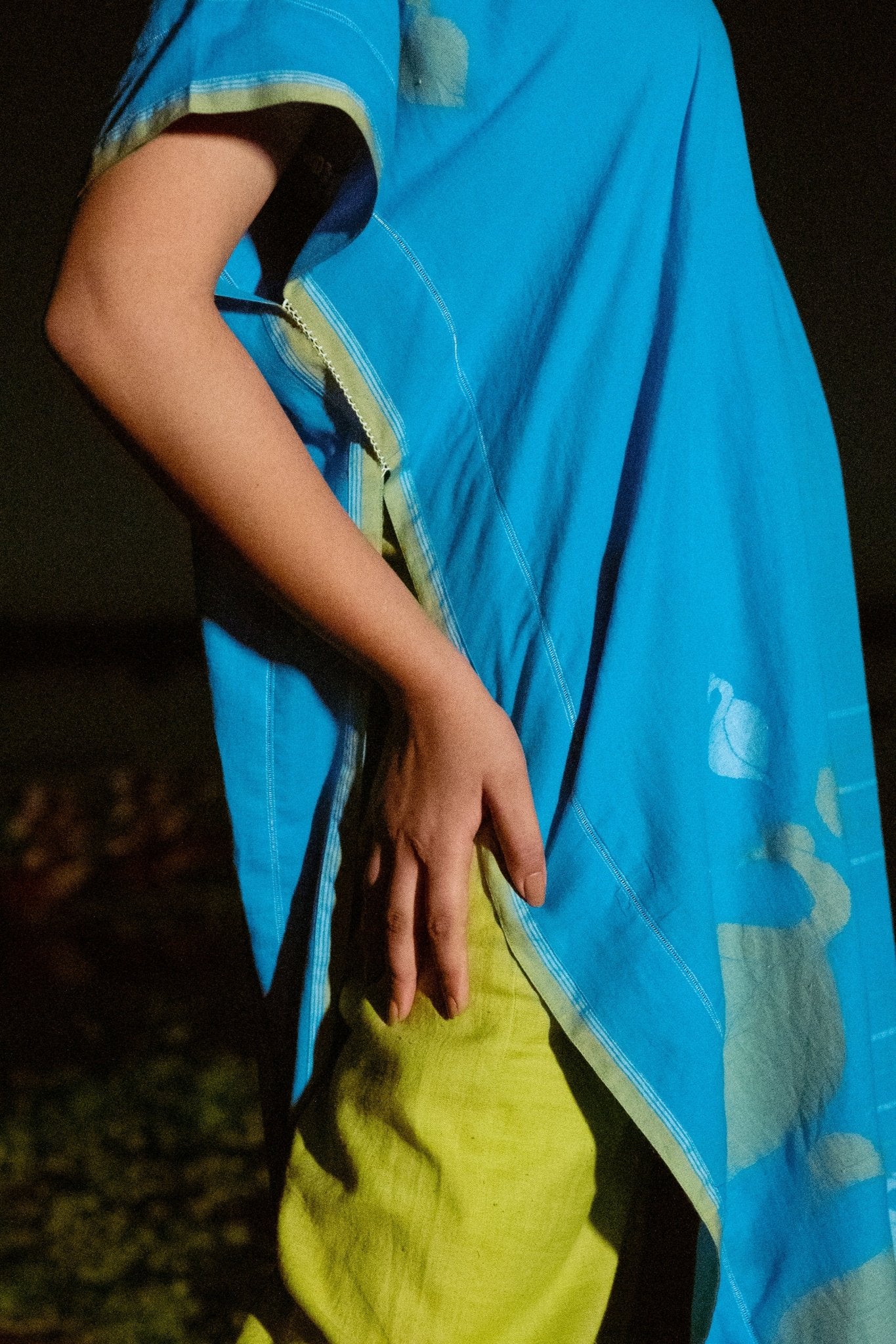 Green Khadi Pants - Image 2