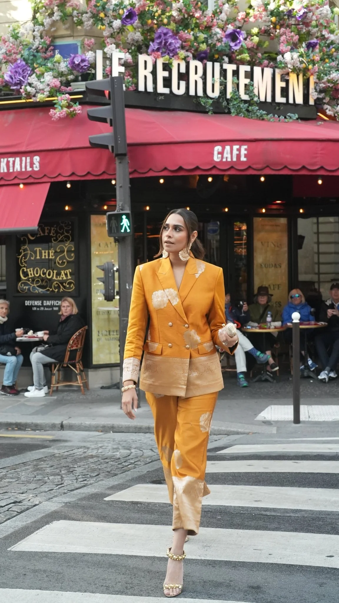 Gul Silk Pantsuit - Image 5